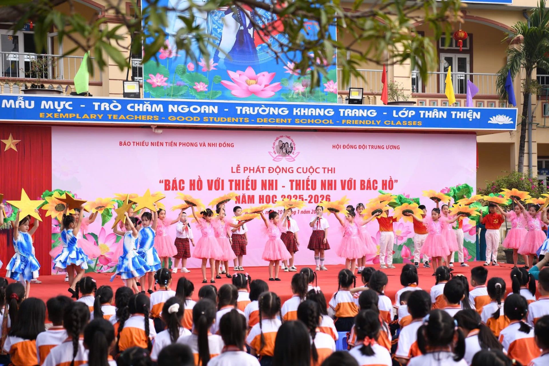Cuộc thi &ldquo;B&aacute;c Hồ với thiếu nhi - Thiếu nhi với B&aacute;c Hồ&rdquo; năm học 2025 - 2026, một trong nhiều hoạt động hướng tới kỷ niệm 85 năm Ng&agrave;y th&agrave;nh lập Đội TNTP Hồ Ch&iacute; Minh.