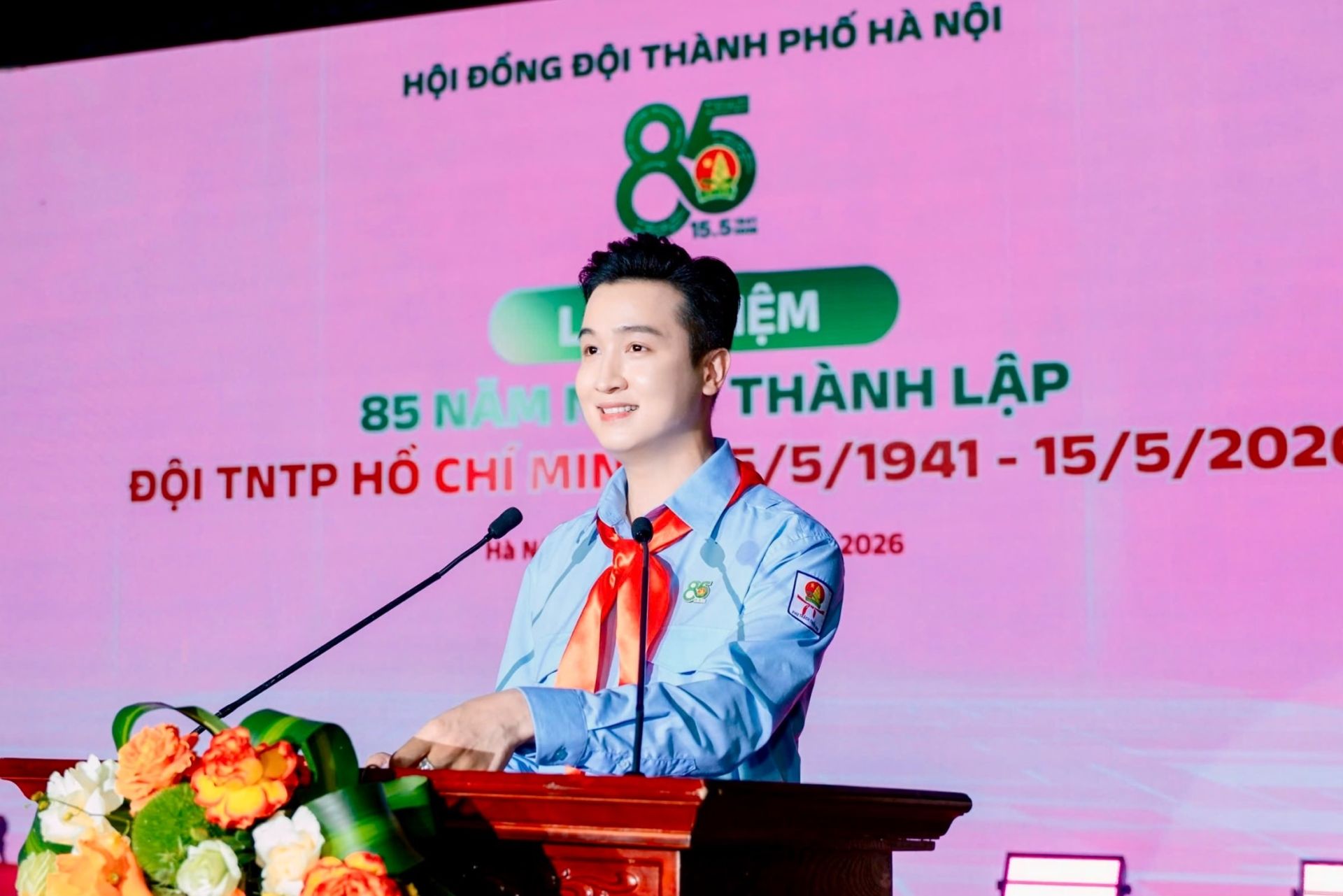 Anh Đào Đức Vi&ecirc;̣t phát bi&ecirc;̉u tại chương trình.