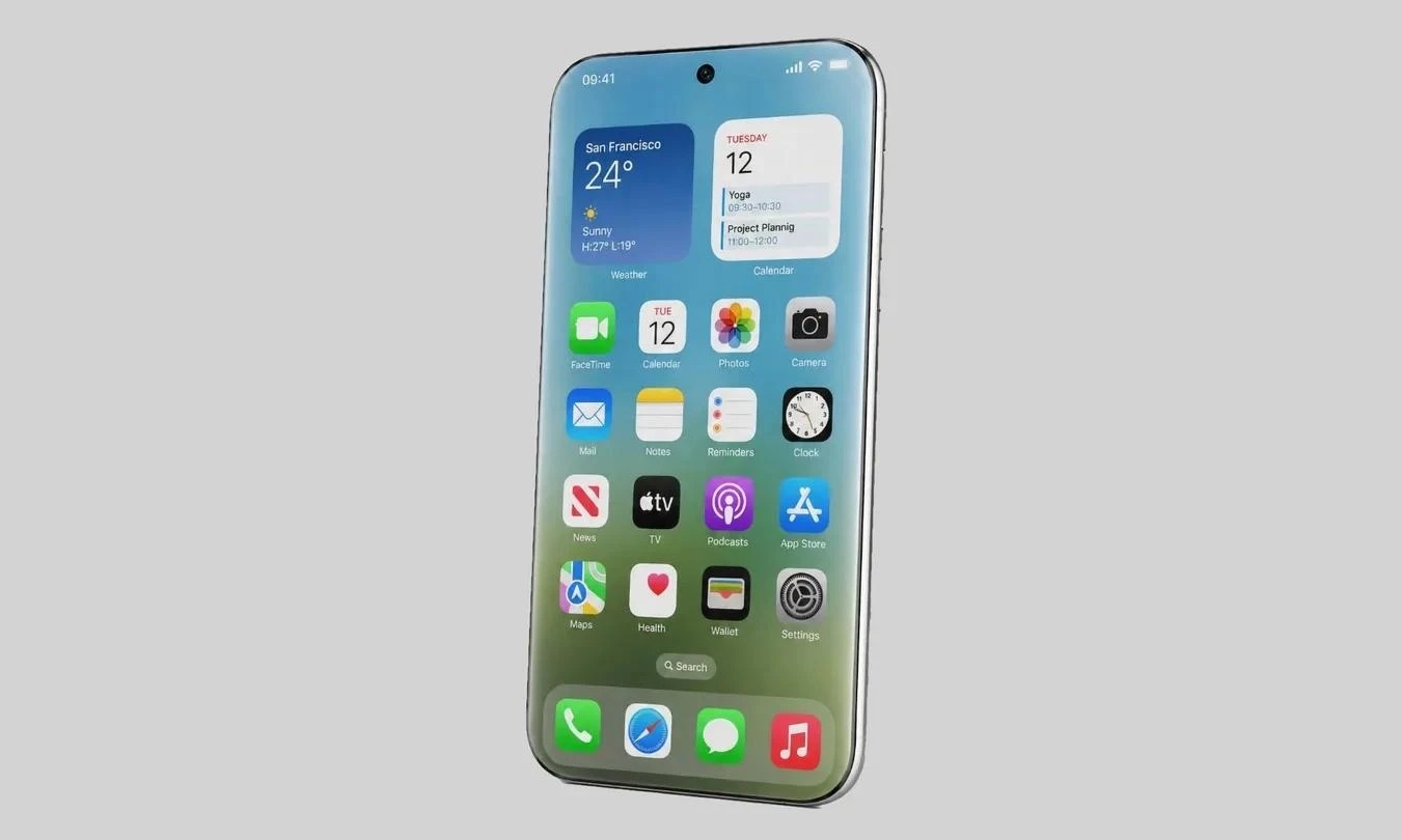 Ảnh dựng thiết kế iPhone 20. 
