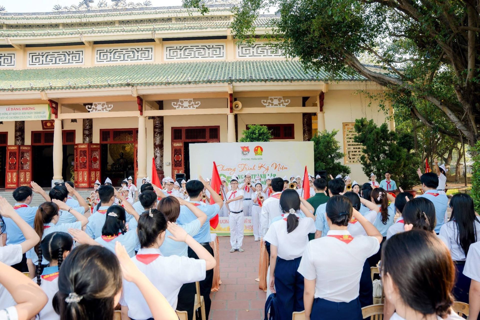 Thiếu nhi phường Phước B&igrave;nh, phường Trấn Bi&ecirc;n tỉnh Đồng Nai rộn r&agrave;ng trong c&aacute;c hoạt động ch&agrave;o mừng Ng&agrave;y th&agrave;nh lập Đội. 