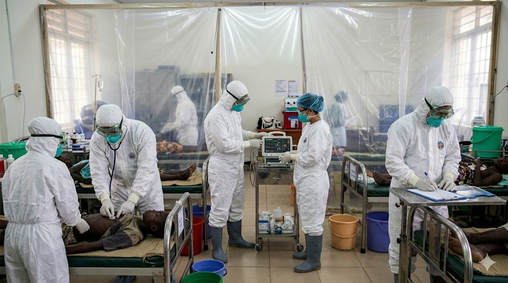 Bệnh Ebola c&oacute; nguồn gốc từ ch&acirc;u Phi với tỷ lệ tử vong cao.