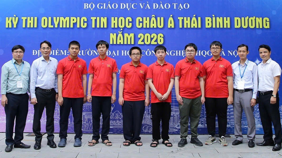 Học sinh Việt Nam giành 2 HCV Olympic Tin học châu Á Thái Bình Dương