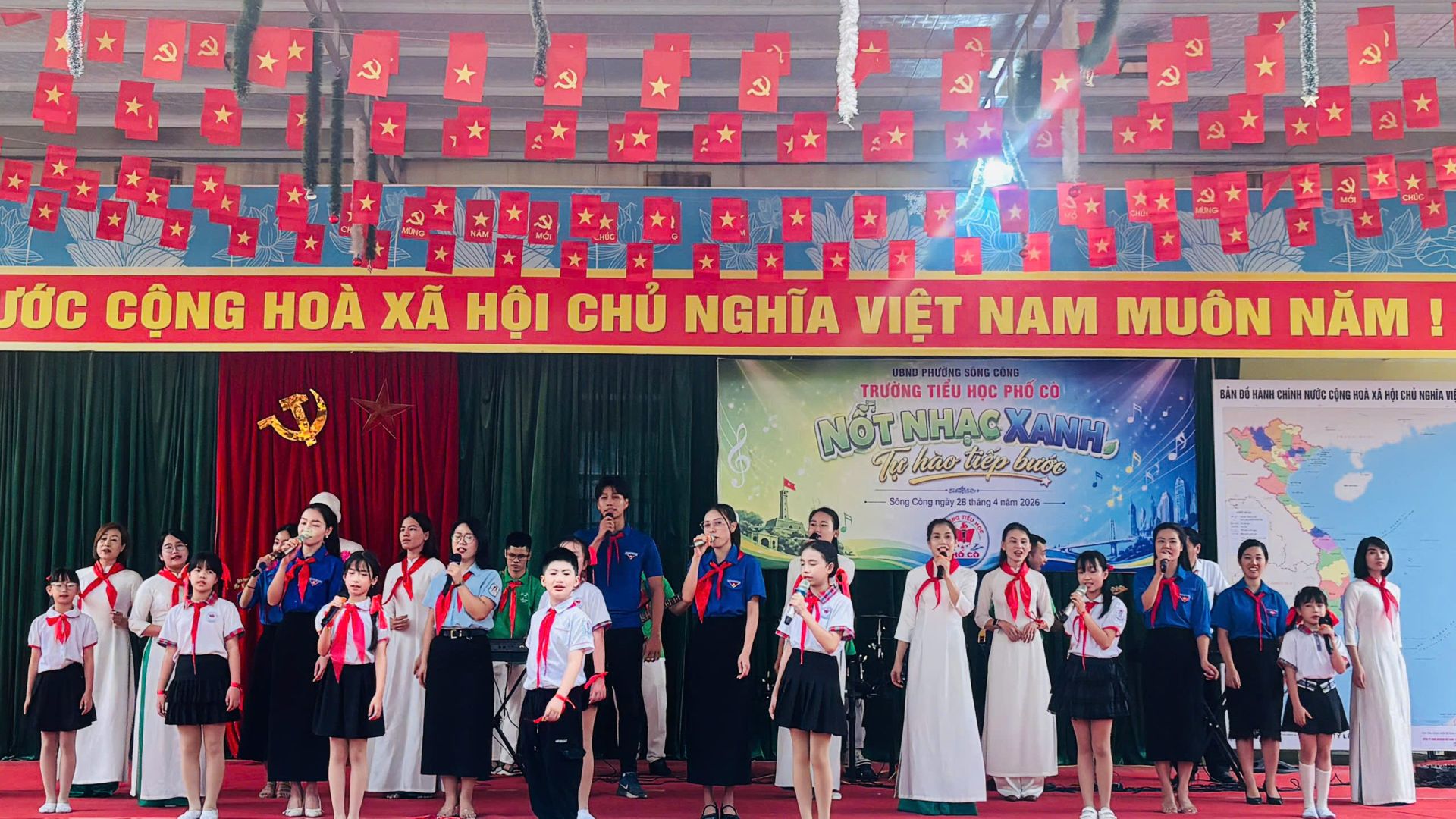 "Nốt nhạc xanh" lan tỏa niềm tự hào đội viên