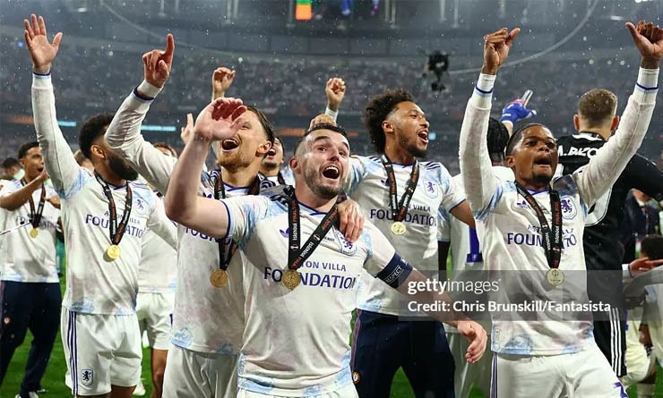 Aston Villa mang tới cơ hội lớn để Ngoại hạng Anh c&oacute; suất thứ 6 dự C&uacute;p C1.