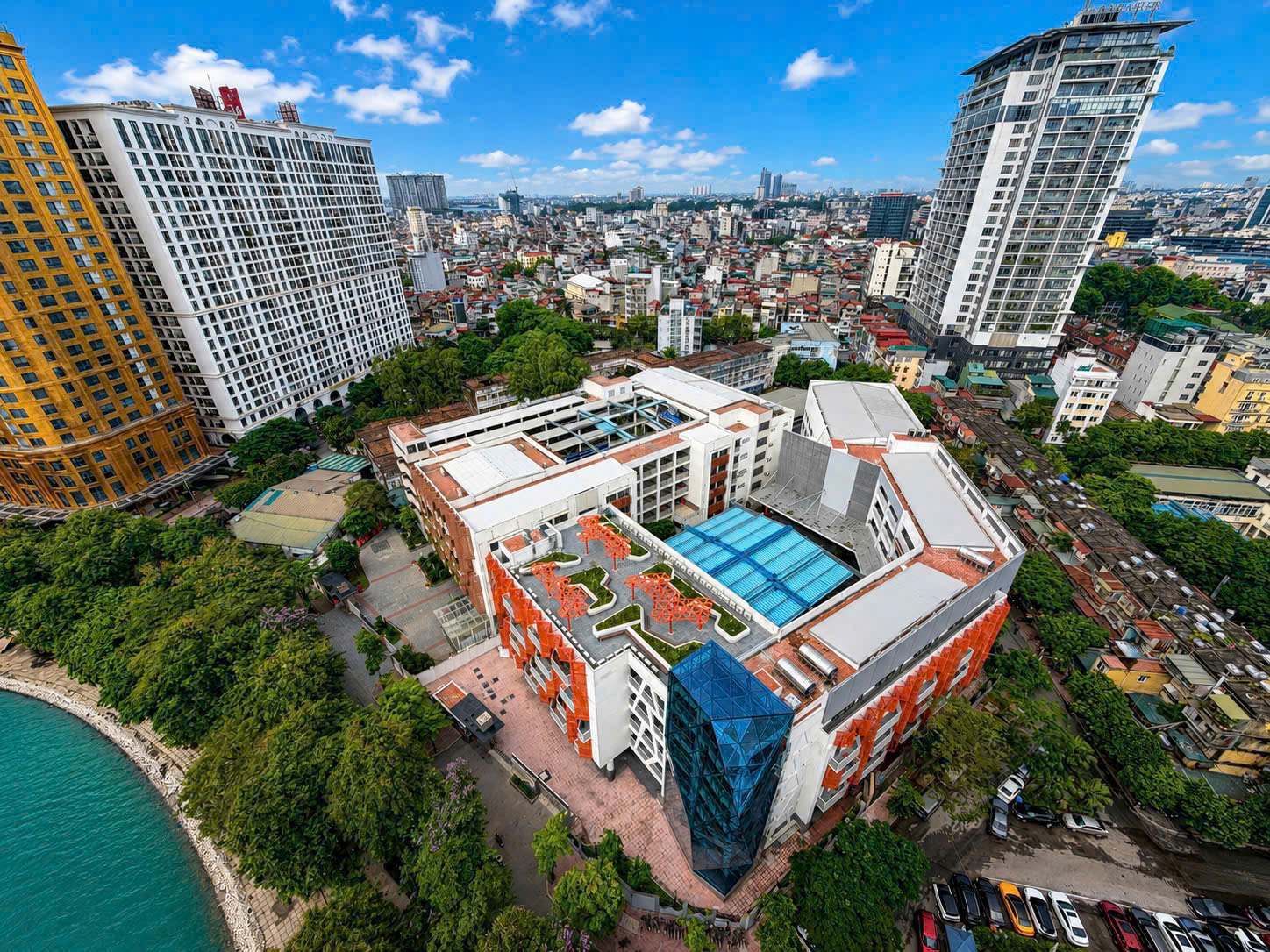 Ng&ocirc;i trường mới l&agrave; nền tảng để đưa trường THCS Giảng V&otilde; 2 sớm trở th&agrave;nh trường chất lượng cao.