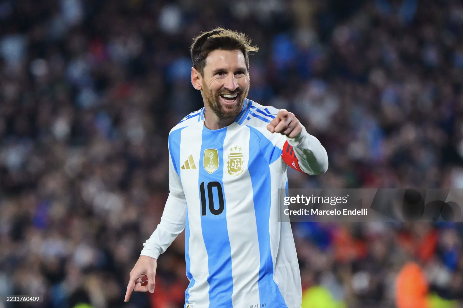 Tiền đạo Lionel Messi.