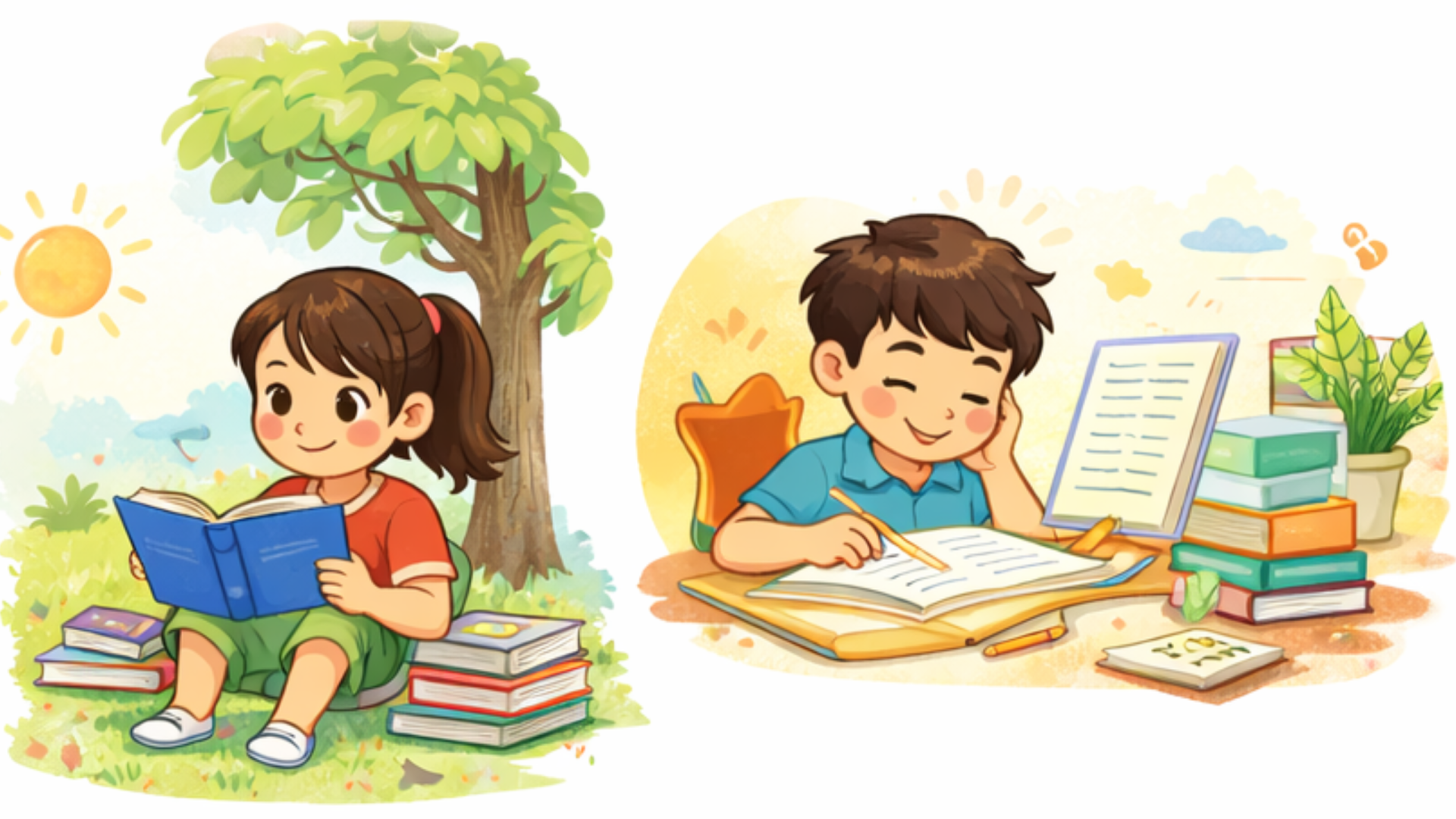 Đọc s&aacute;ch mỗi ng&agrave;y gi&uacute;p vốn từ phong ph&uacute; v&agrave; c&acirc;u chữ ng&agrave;y c&agrave;ng mượt m&agrave;. 