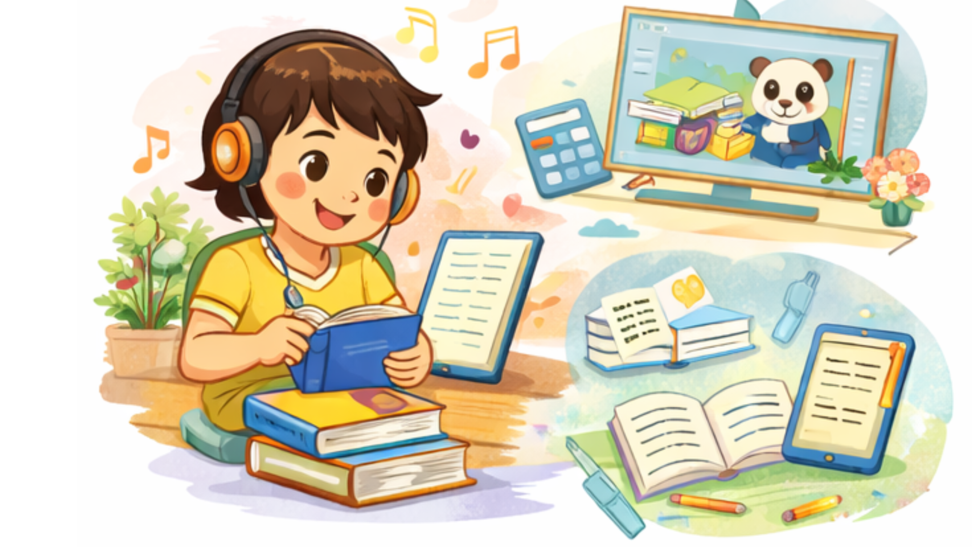 Nghe nhạc, xem video hoặc đọc truyện tiếng Anh l&agrave; c&aacute;ch học ngoại ngữ th&uacute; vị trong m&ugrave;a h&egrave;. 