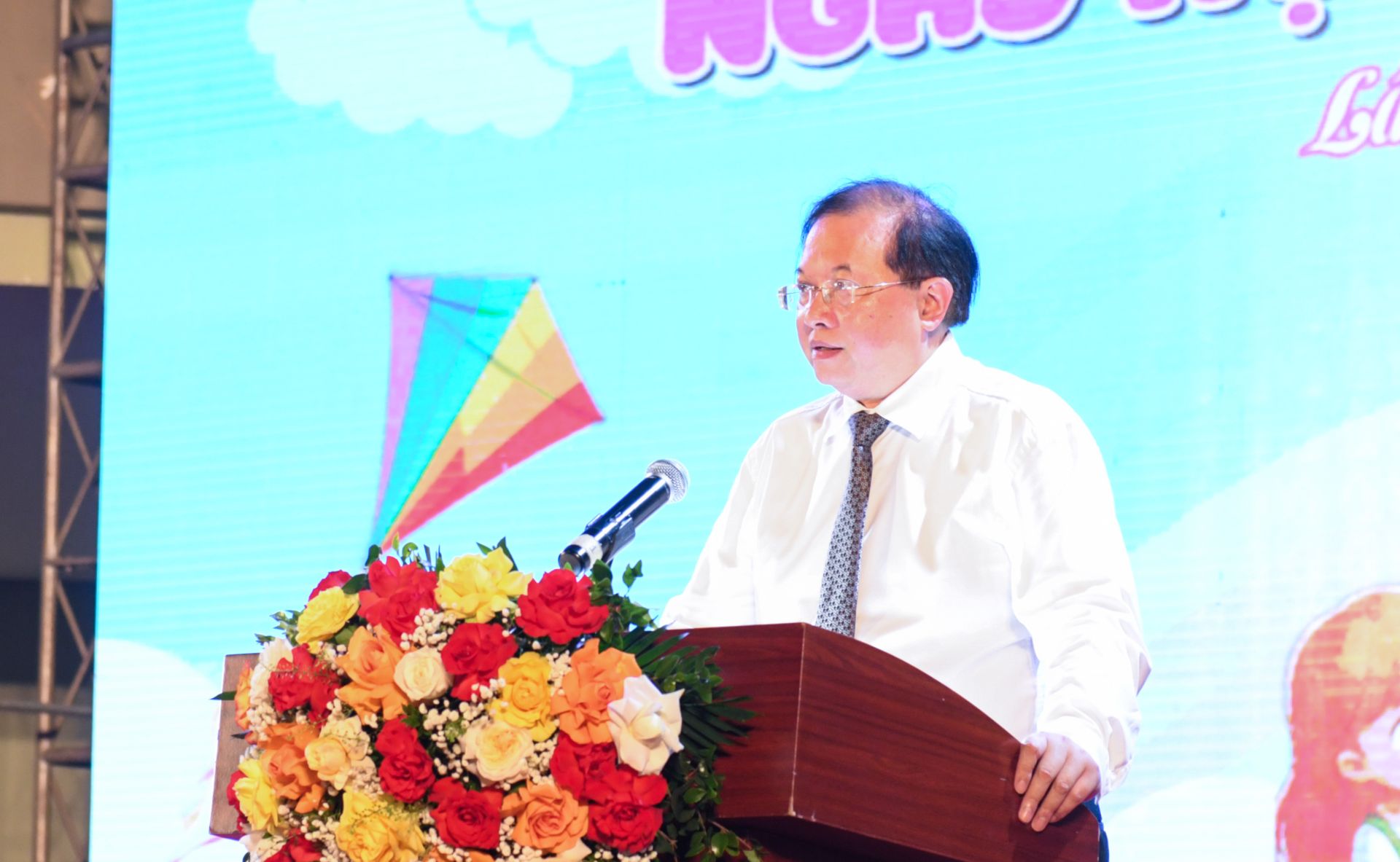 Thứ trưởng Tạ Huy Đ&ocirc;ng ph&aacute;t biểu tại chương tr&igrave;nh.