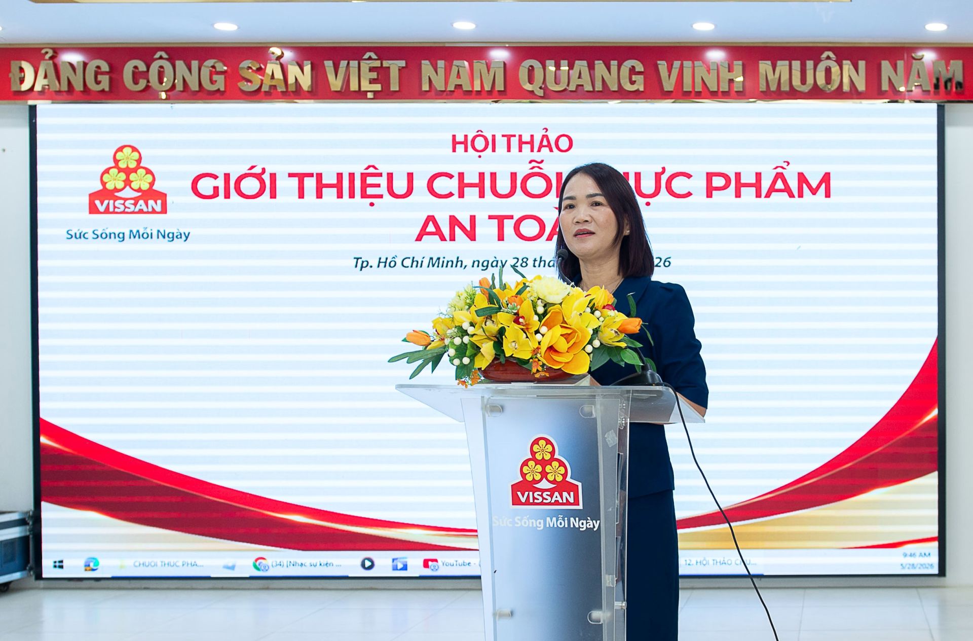 C&ocirc; Huỳnh Thị Như Trang &ndash; Ph&oacute; gi&aacute;m đốc Sở Gi&aacute;o dục v&agrave; Đ&agrave;o tạo TP. Hồ Ch&iacute; Minh 
trao đổi về c&aacute;c giải ph&aacute;p tăng cường kiểm so&aacute;t bữa ăn học đường.