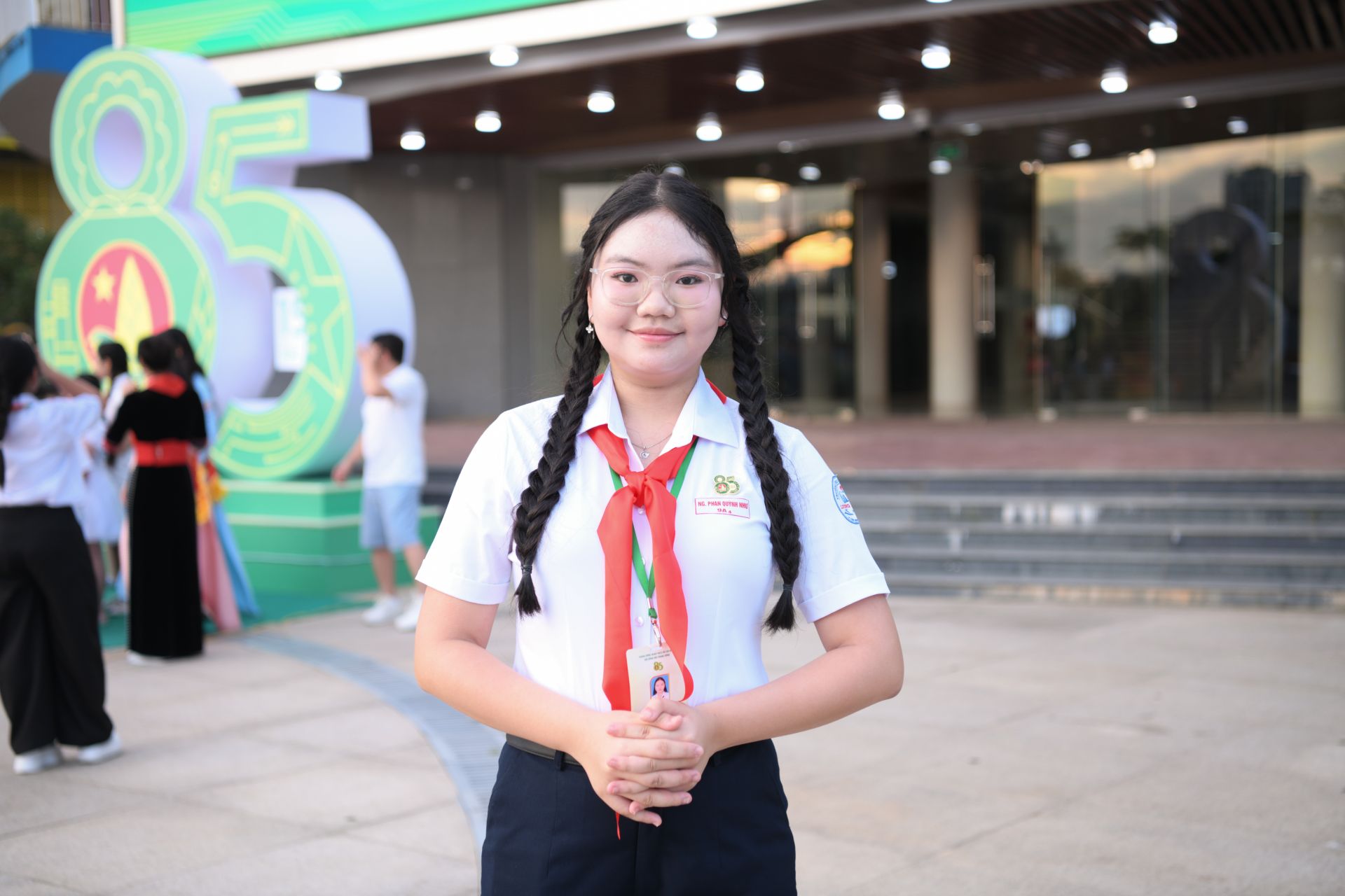 Bạn Nguyễn Phan Quỳnh Như, lớp 9A4, trường THCS Lương Thế Vinh, TP. Cần Thơ.