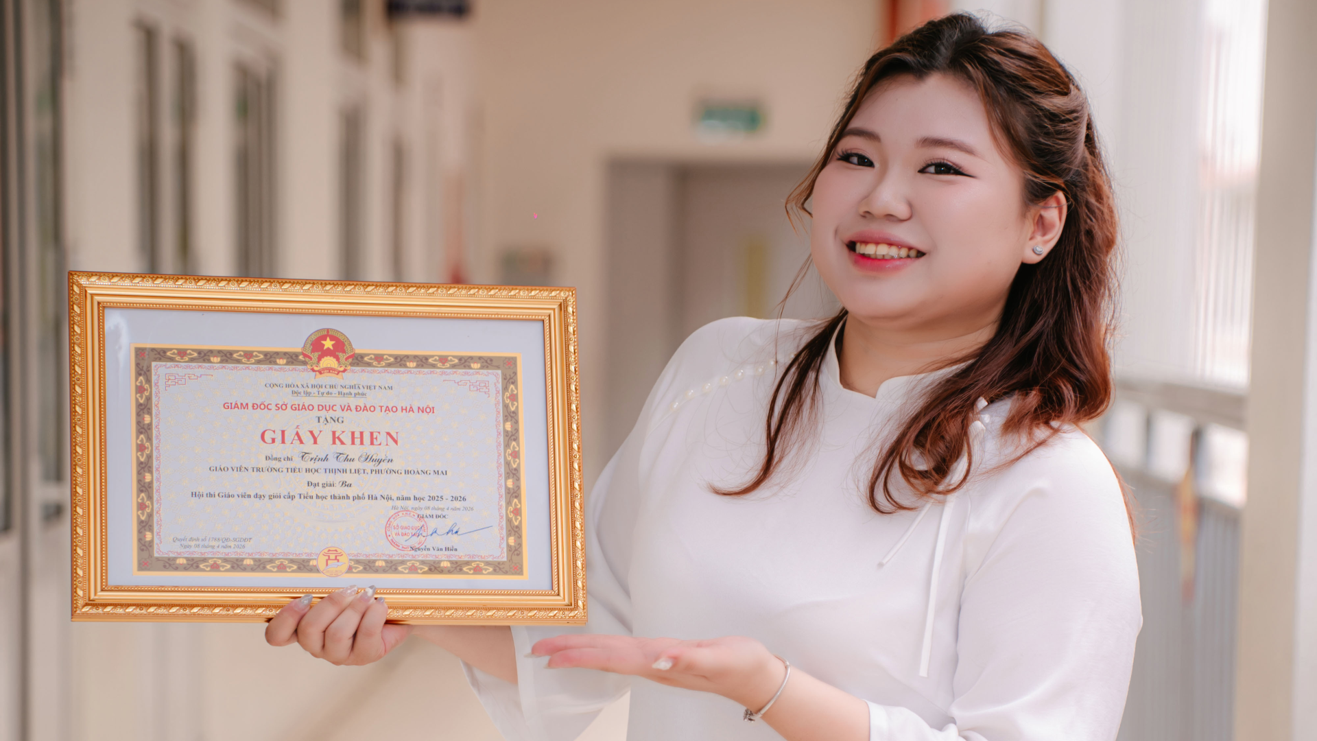 Người thắp lửa sáng tạo dưới mái trường Thịnh Liệt