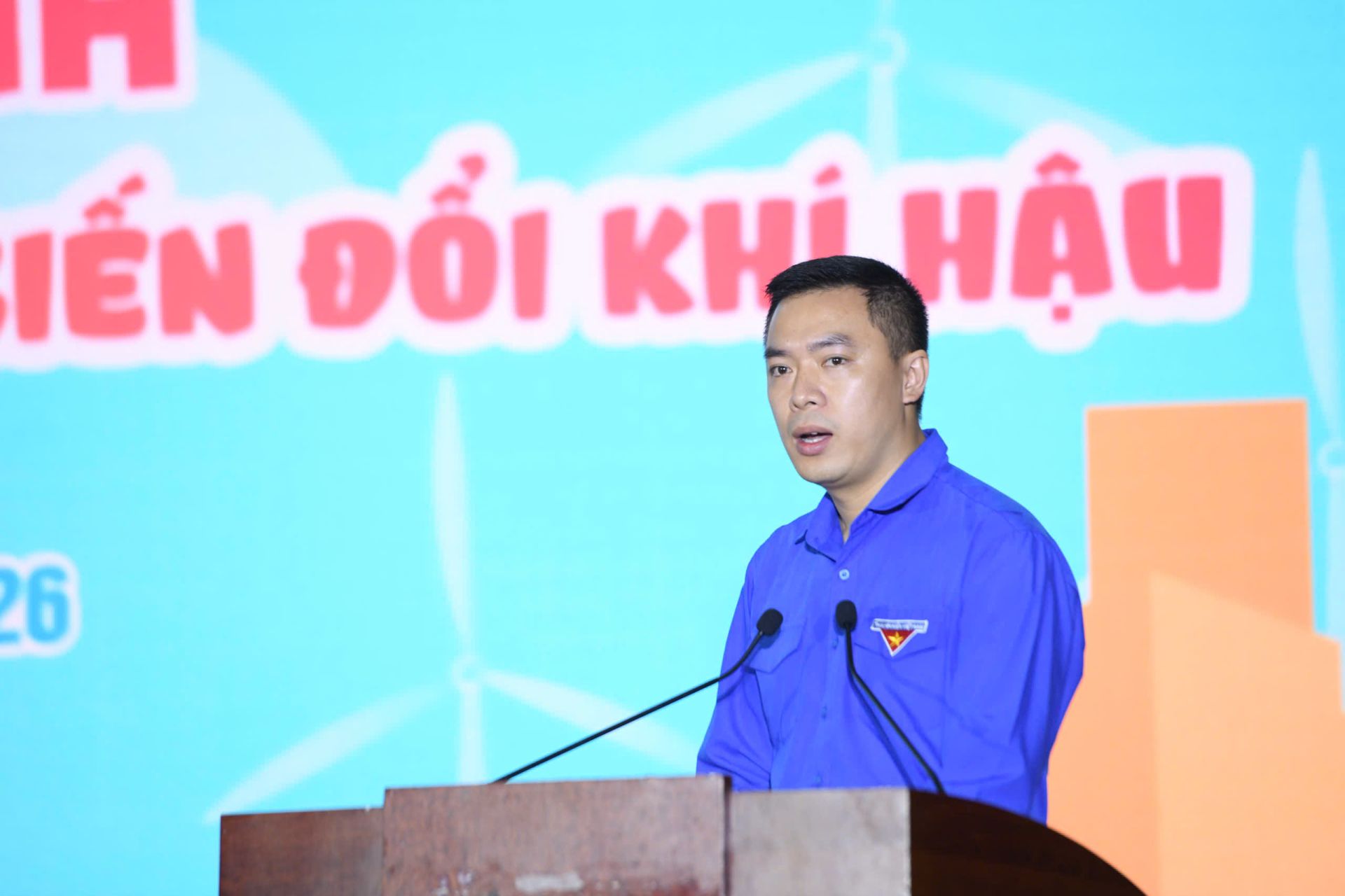 Anh Hoàng Thái Nam phát bi&ecirc;̉u tại h&ocirc;̣i nghị.