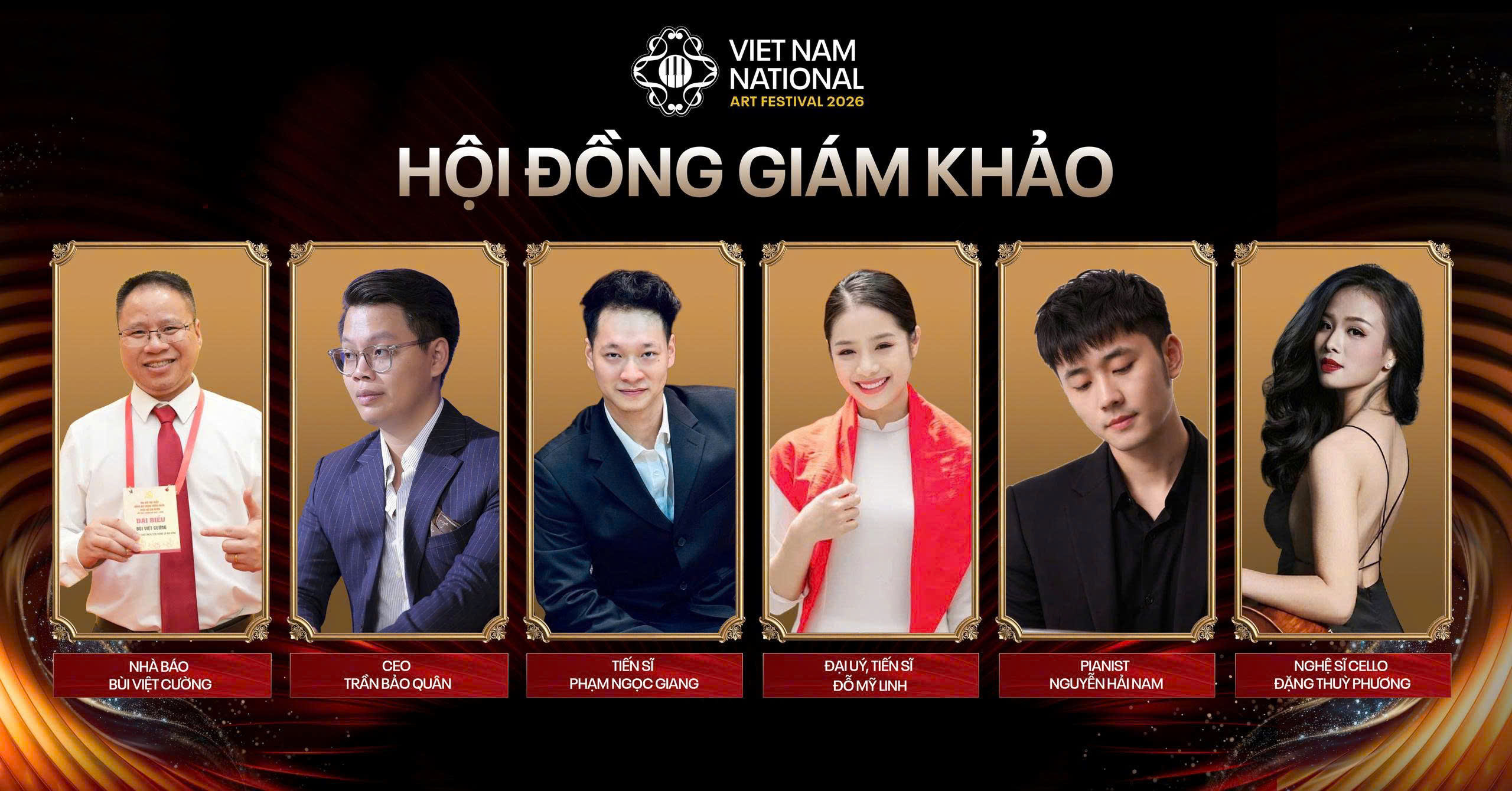 Hội đồng Gi&aacute;m khảo quy tụ nhiều nghệ sĩ, nh&agrave; b&aacute;o v&agrave; chuy&ecirc;n gia gi&agrave;u kinh nghiệm.