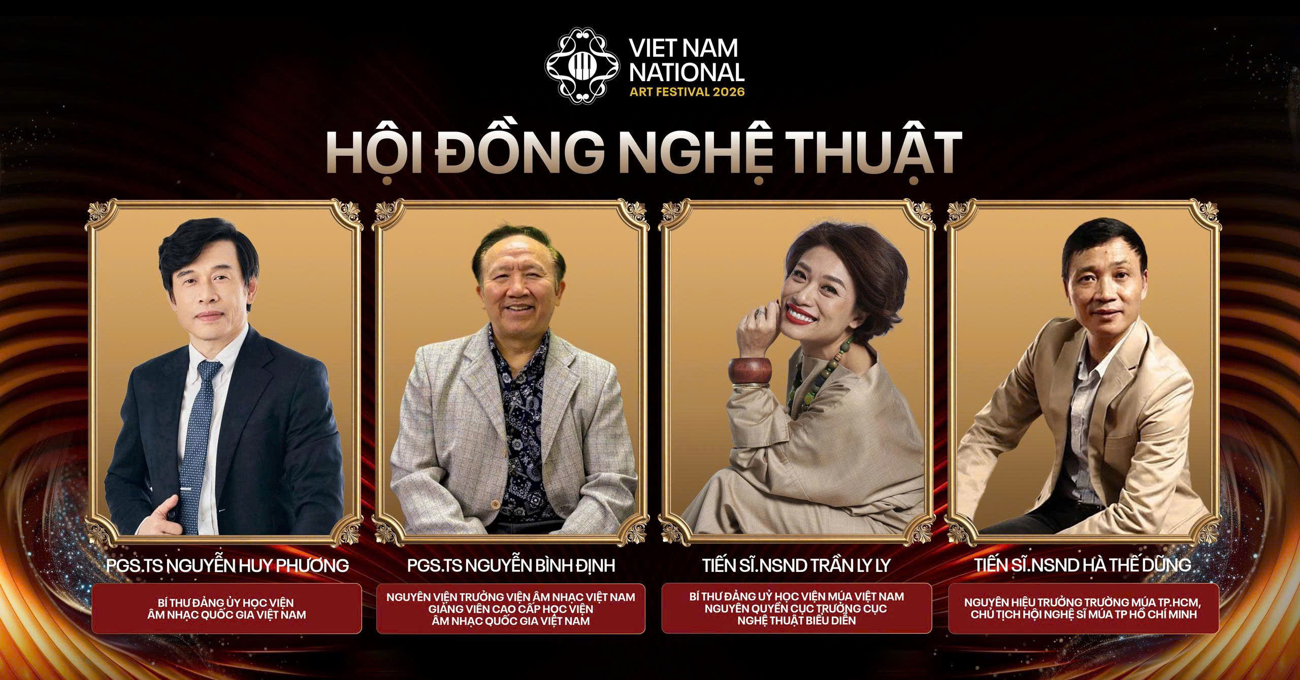 C&aacute;c th&agrave;nh vi&ecirc;n Hội đồng Nghệ thuật sẽ bảo đảm t&iacute;nh chuy&ecirc;n m&ocirc;n v&agrave; chất lượng nghệ thuật của li&ecirc;n hoan.