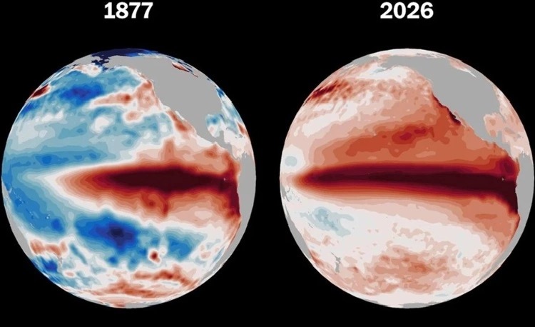 El Nino có thể mạnh nhất lịch sử, thế giới đối mặt nguy cơ thời tiết cực đoan