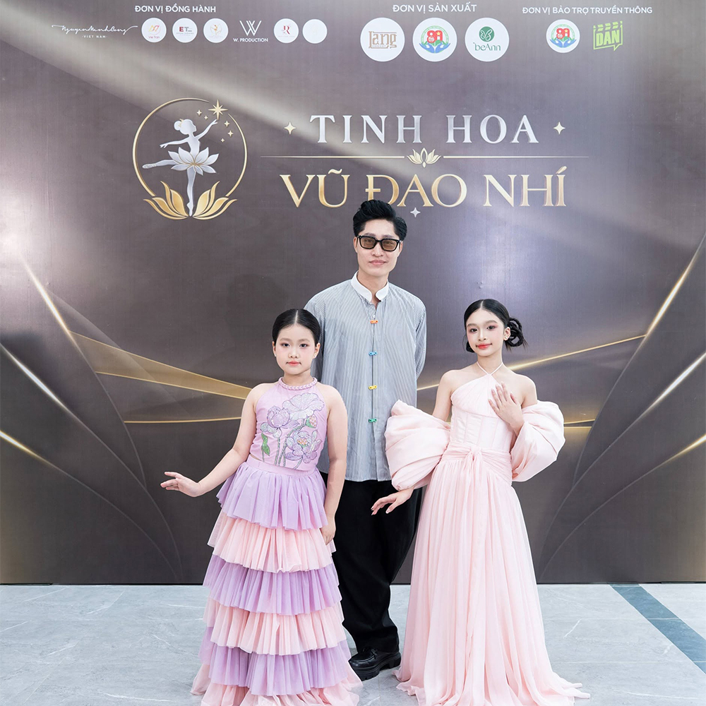 Bi&ecirc;n đạo m&uacute;a Phan Lương c&ugrave;ng hai Đại sứ nh&iacute; Ruby T&acirc;m Nhi v&agrave; SuBi An Khu&ecirc; đồng h&agrave;nh lan tỏa t&igrave;nh y&ecirc;u nghệ thuật tại cuộc thi &ldquo;Tinh hoa Vũ đạo nh&iacute; 2026&rdquo;.