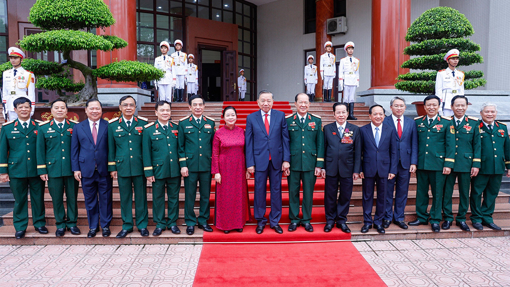 Tổng Bí thư, Chủ tịch nước Tô Lâm dự Đại hội đại biểu toàn quốc Hội Cựu chiến binh Việt Nam lần thứ VIII