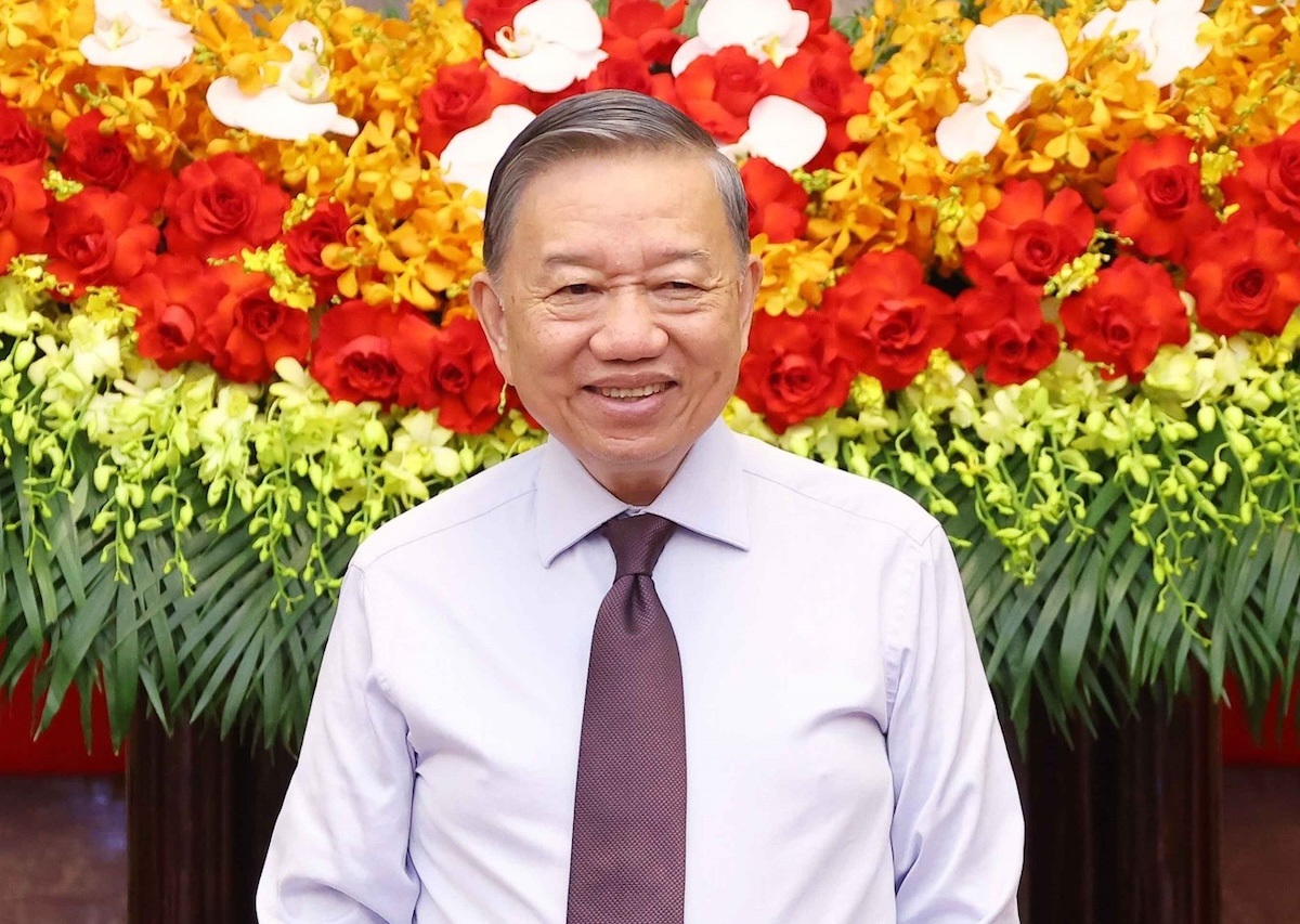 B&aacute;c T&ocirc; L&acirc;m - Tổng B&iacute; thư Đảng Cộng sản Việt Nam, Chủ tịch nước Cộng h&ograve;a XHCN Việt Nam.