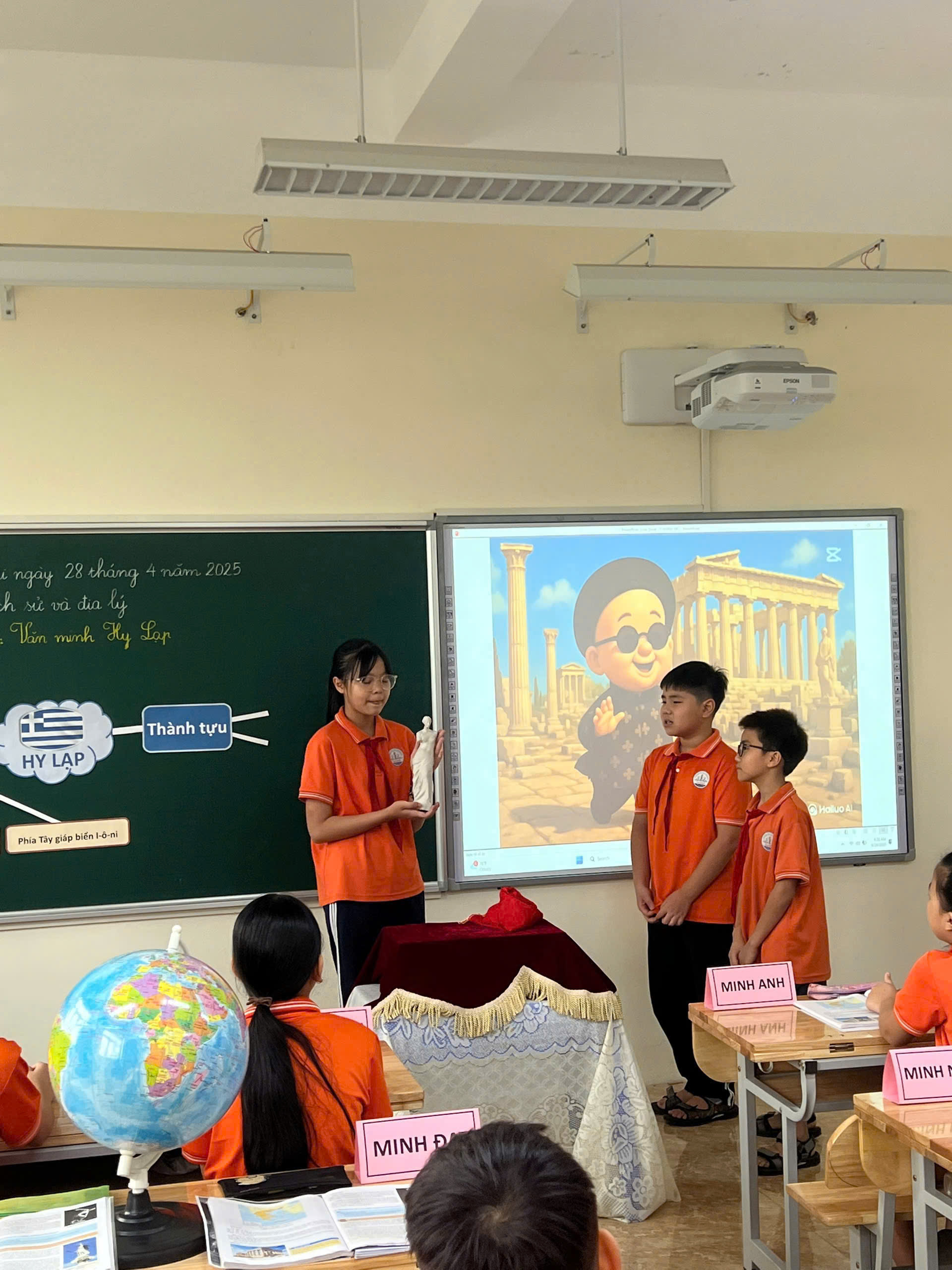 C&aacute;c bạn học sinh tự tin, l&agrave;m chủ trong mỗi giờ học.