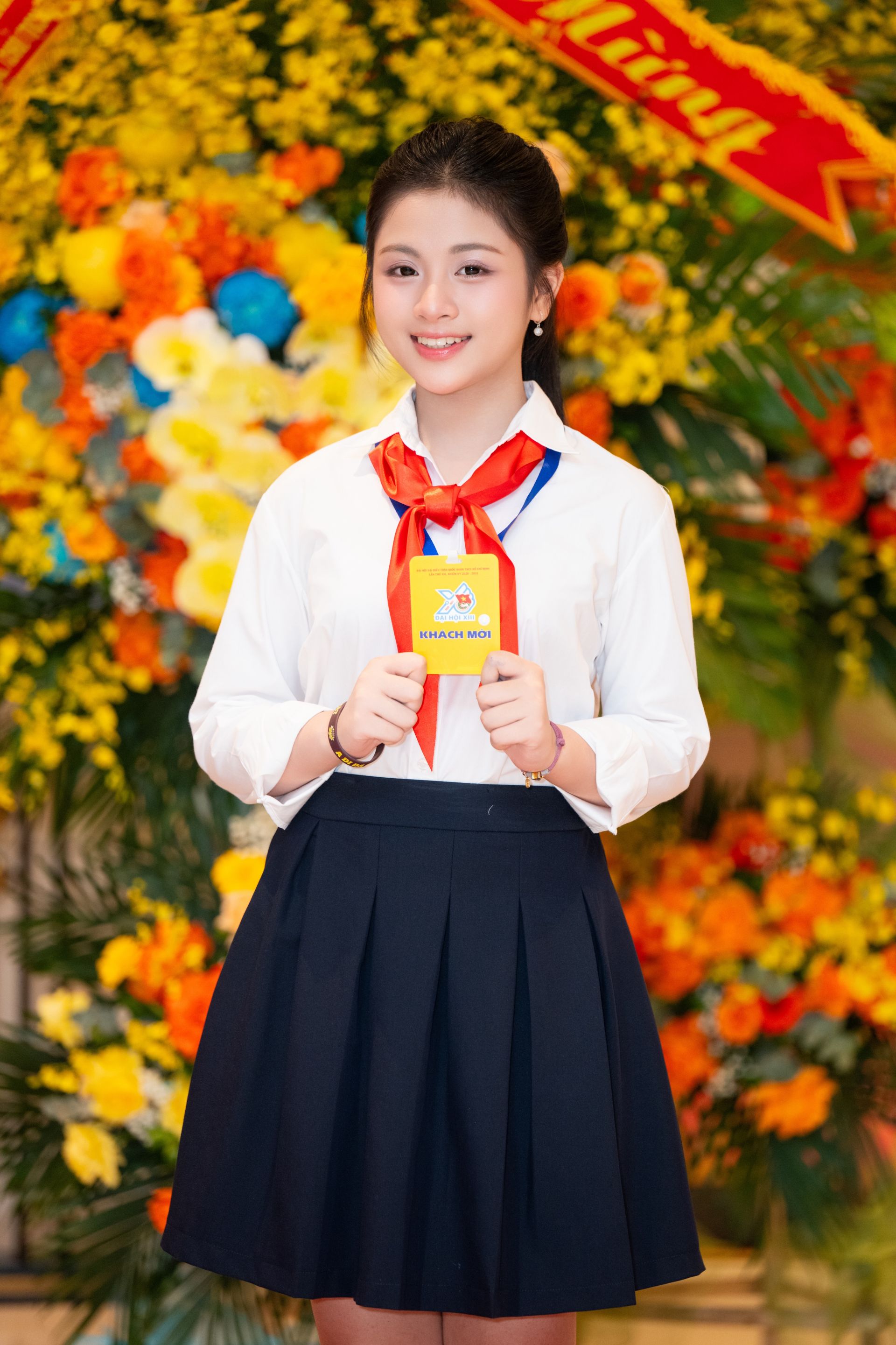 Với Thanh Mai, được tham dự Đại hội Đo&agrave;n l&agrave; một niềm vinh dự lớn.