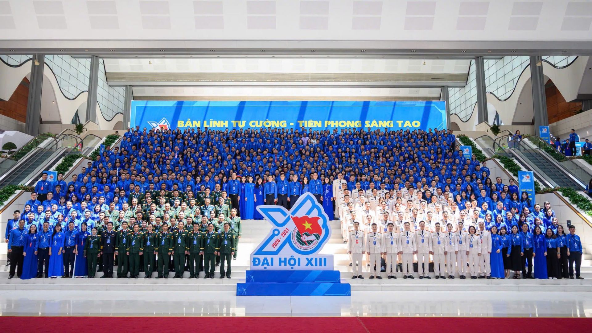 [TRỰC TIẾP] Phiên trọng thể Đại hội đại biểu toàn quốc Đoàn TNCS Hồ Chí Minh lần thứ XIII, nhiệm kỳ 2026 - 2031