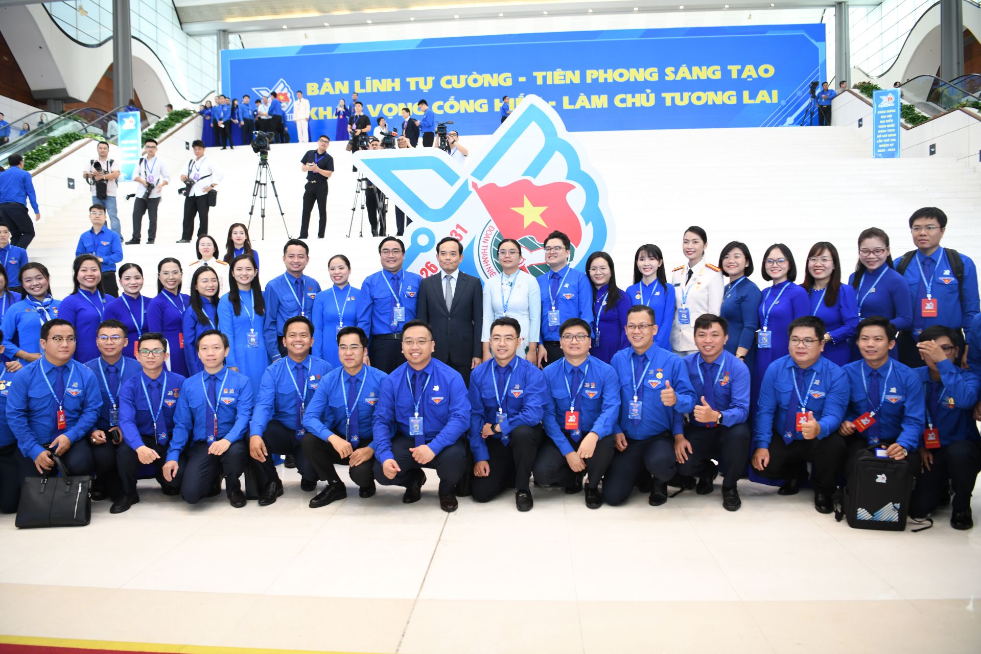 B&iacute; thư Th&agrave;nh ủy TP. Hồ Ch&iacute; Minh Trần Lưu Quang dự Đại hội.