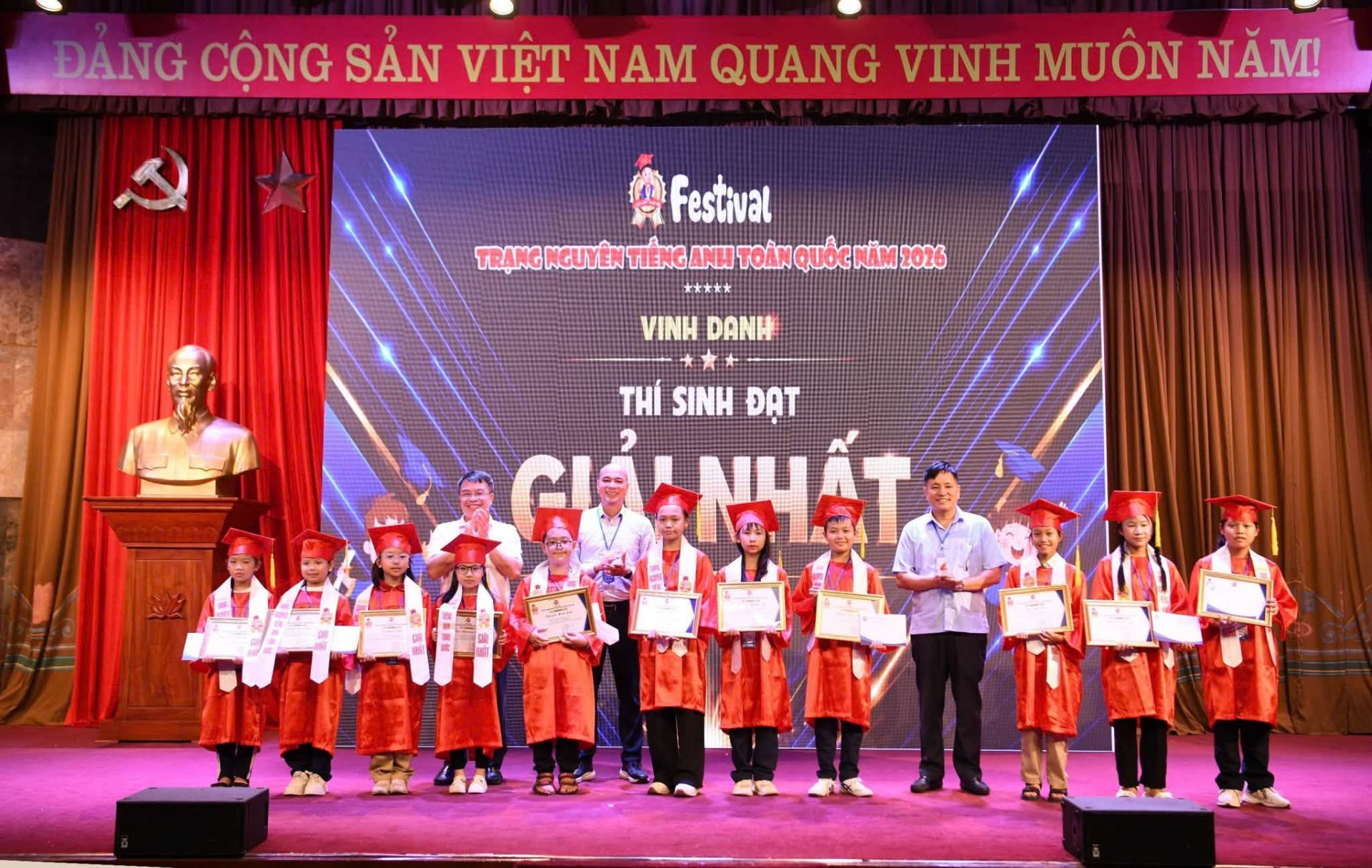 Năm 2026, &ldquo;Festival Trạng Nguy&ecirc;n Tiếng Anh&rdquo; đổi mới khi ứng dụng c&ocirc;ng nghệ tr&iacute; tuệ nh&acirc;n tạo AI trong h&igrave;nh thức thi