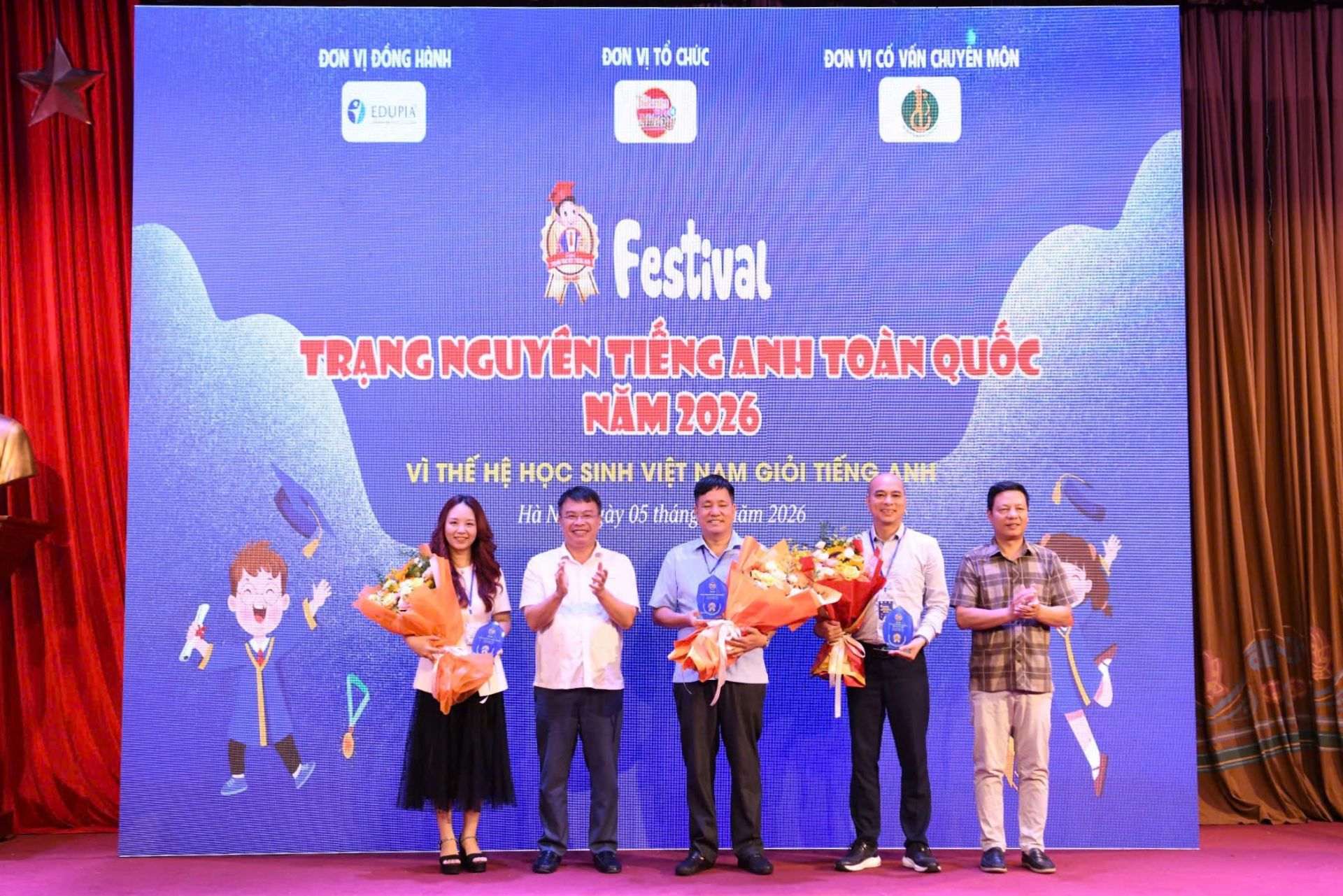 Ban Tổ chức tri &acirc;n c&aacute;c đơn vị đ&atilde; đồng h&agrave;nh c&ugrave;ng &ldquo;Festival Trạng Nguy&ecirc;n Tiếng Anh to&agrave;n quốc năm 2026&rdquo;.