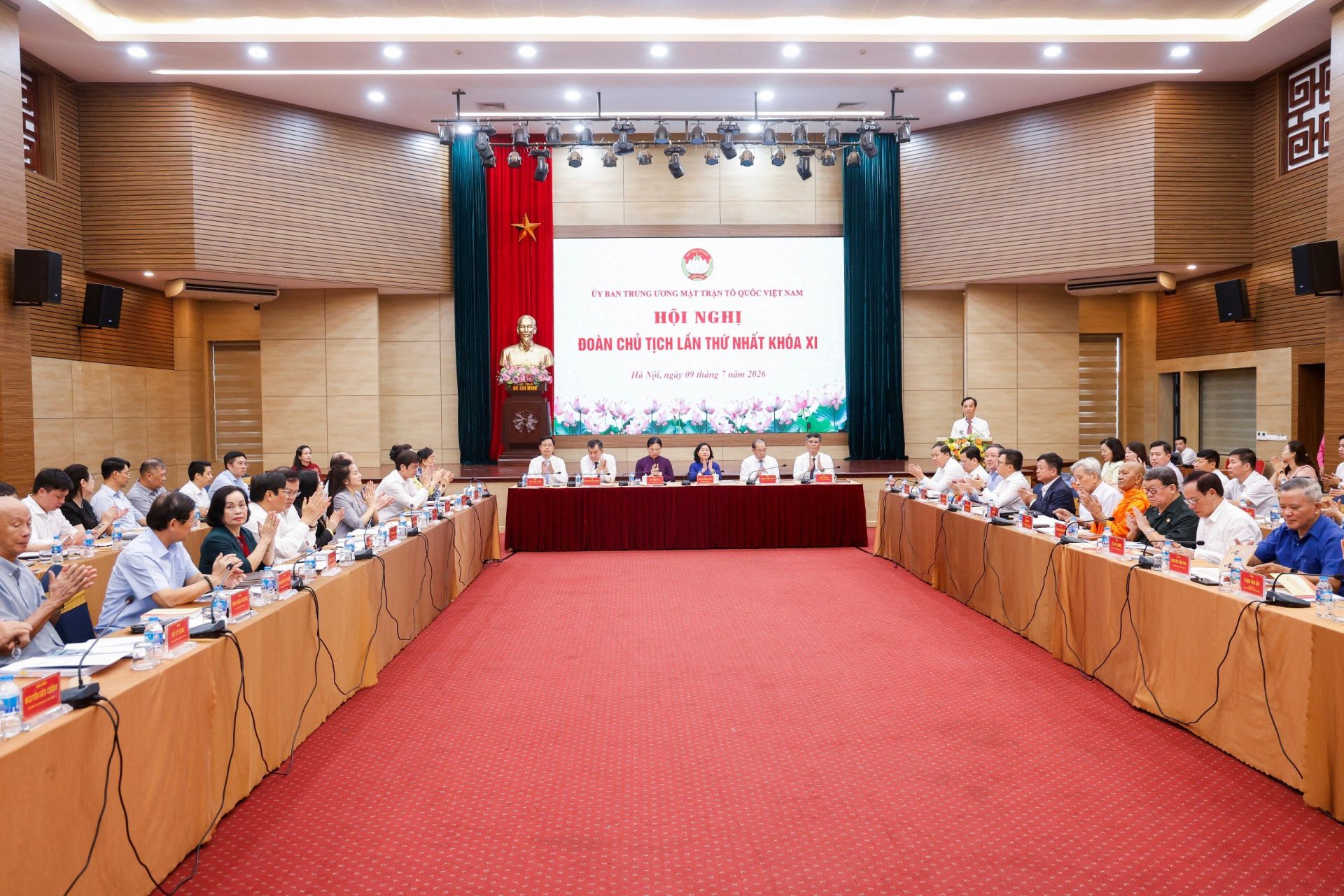 Khai mạc hội nghị Đoàn Chủ tịch T.Ư MTTQ Việt Nam lần nhất khóa XI