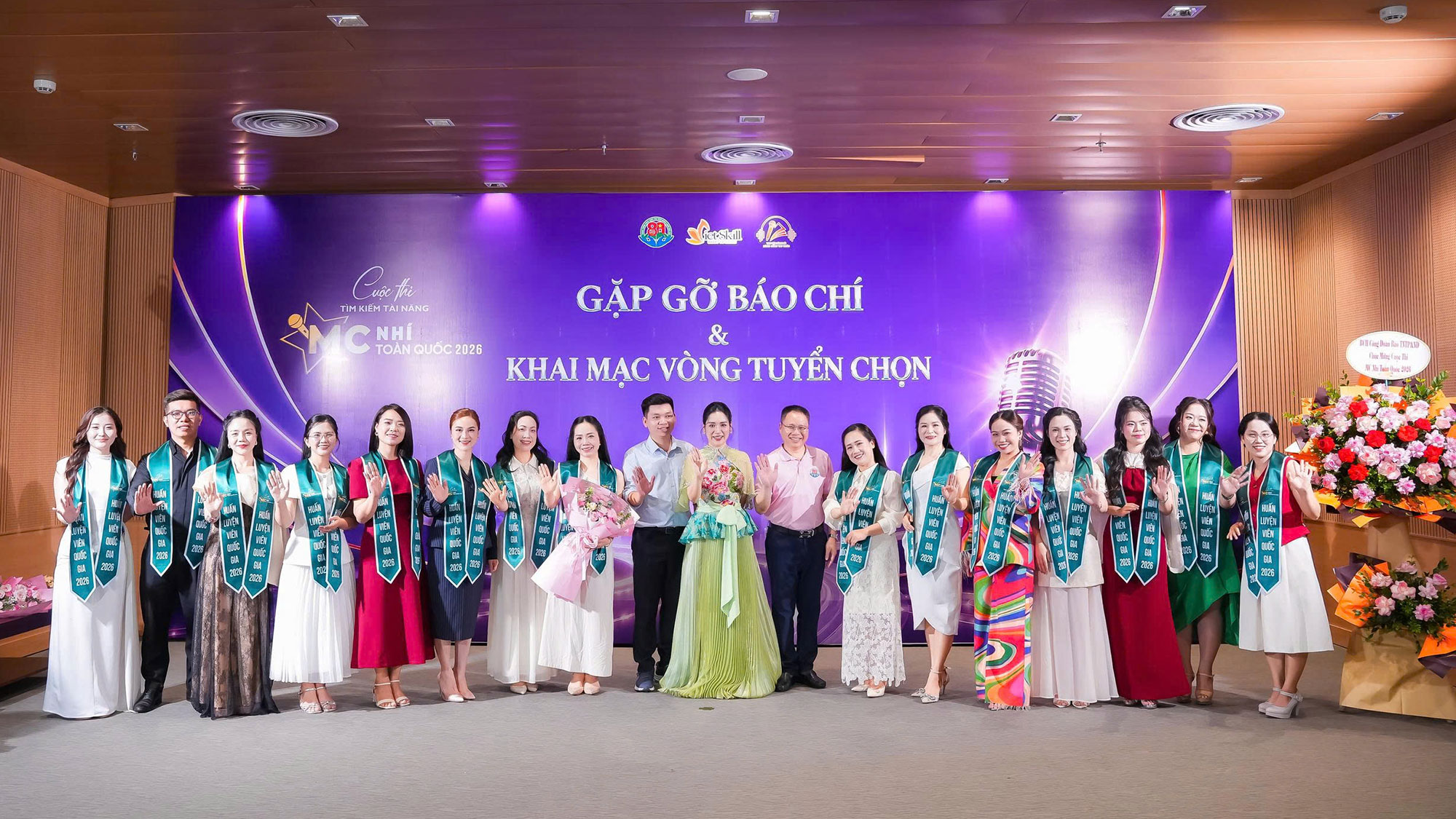 V&ograve;ng Tuyển chọn Cuộc thi T&igrave;m kiếm T&agrave;i năng MC nh&iacute; To&agrave;n quốc 2026 hứa hẹn t&igrave;m ra những gương mặt triển vọng.