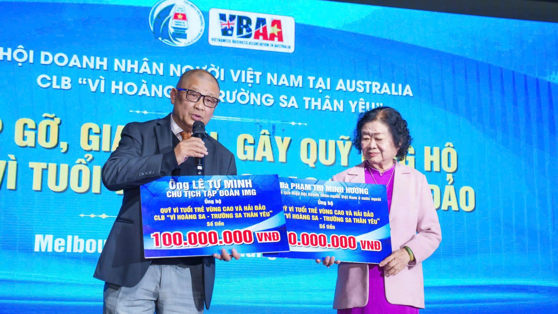 Lan tỏa tình yêu biển đảo từ trái tim người Việt tại nước Úc