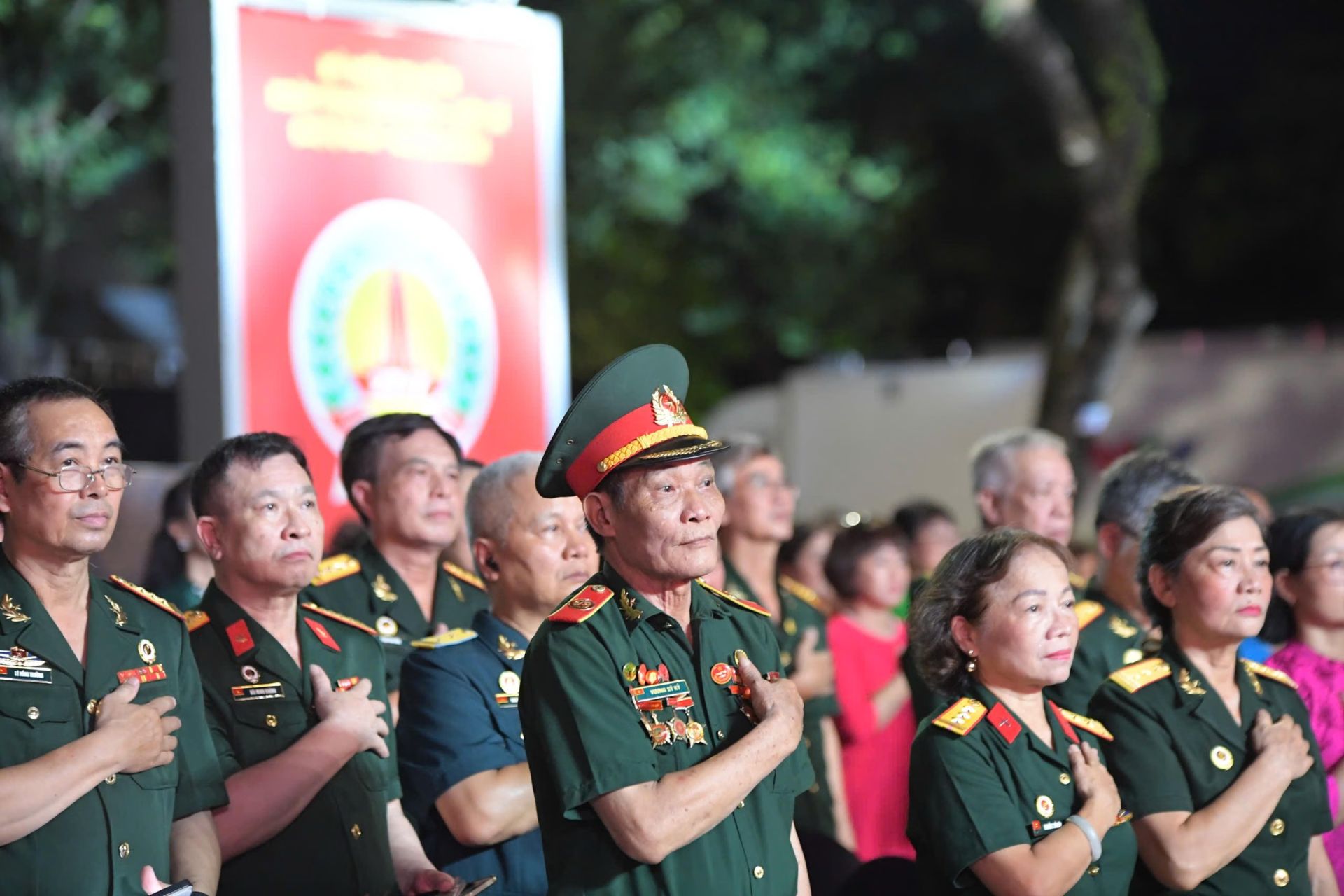 Khoảnh khắc x&uacute;c động tại chương tr&igrave;nh.
