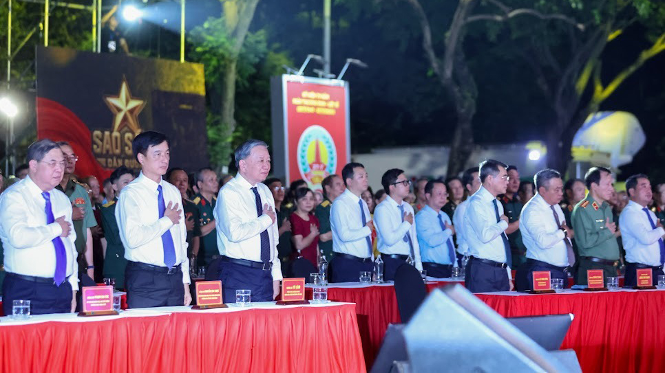 Tổng Bí thư, Chủ tịch nước Tô Lâm dự Cầu truyền hình "Sao sáng dẫn đường"