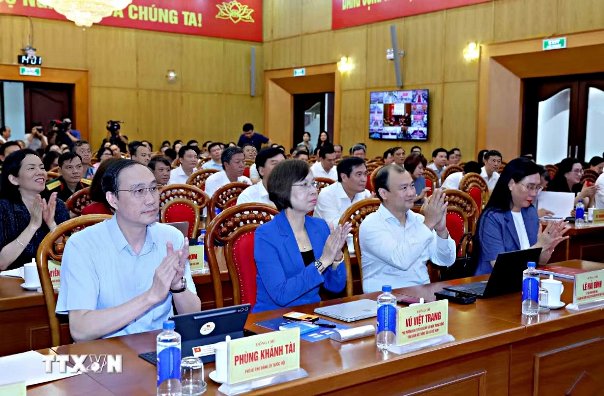 Đại biểu tham dự hội nghị. (Ảnh: Phương Hoa/TTXVN)