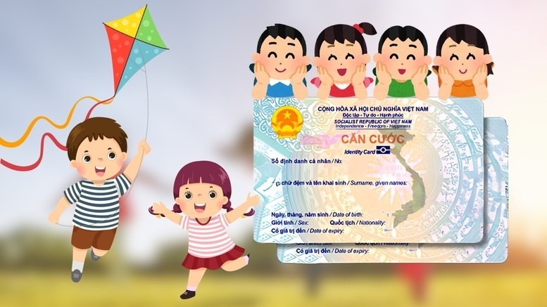 Trẻ em dưới 6 tuổi c&oacute; thể được cấp thẻ căn cước ngay khi l&agrave;m khai sinh.