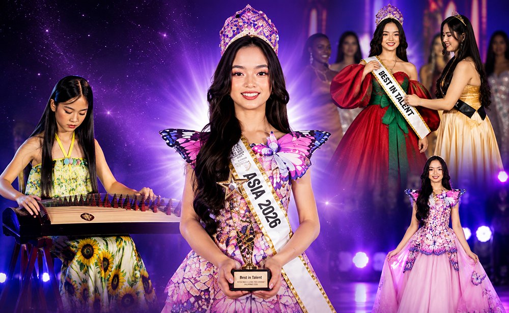 Nguyễn Hoa Thảo Mơ đăng quang Little Miss Universe Asia 2026