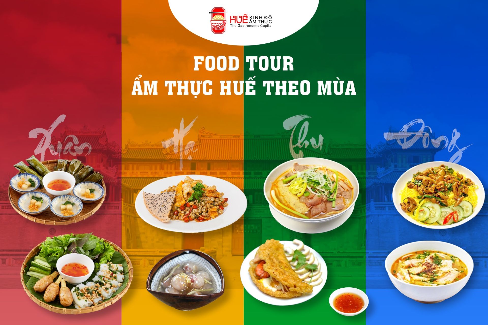 Huế được đ&aacute;nh gi&aacute; l&agrave; kinh đ&ocirc; ẩm thực của Việt Nam.