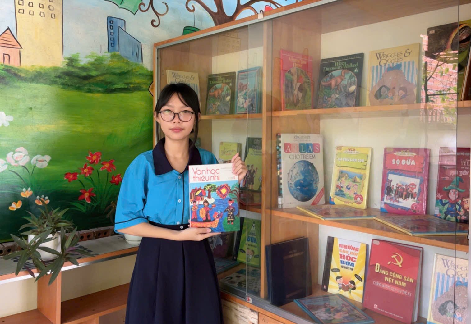 Quỳnh Như y&ecirc;u th&iacute;ch c&aacute;c t&aacute;c phẩm văn học thiếu nhi. 
