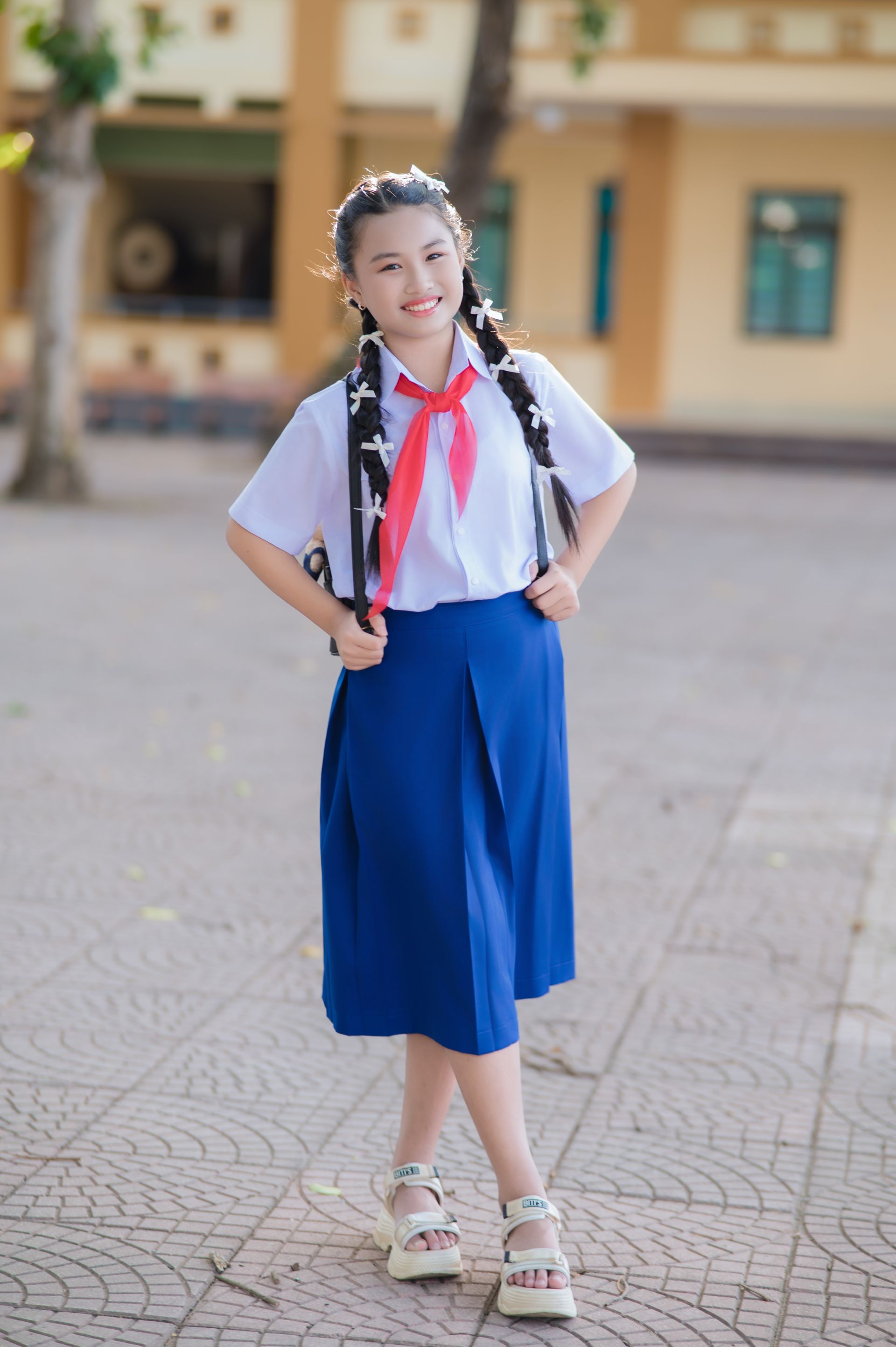 C&ocirc; bạn L&ecirc; Th&aacute;i Thảo Linh năng động v&agrave; tự tin.