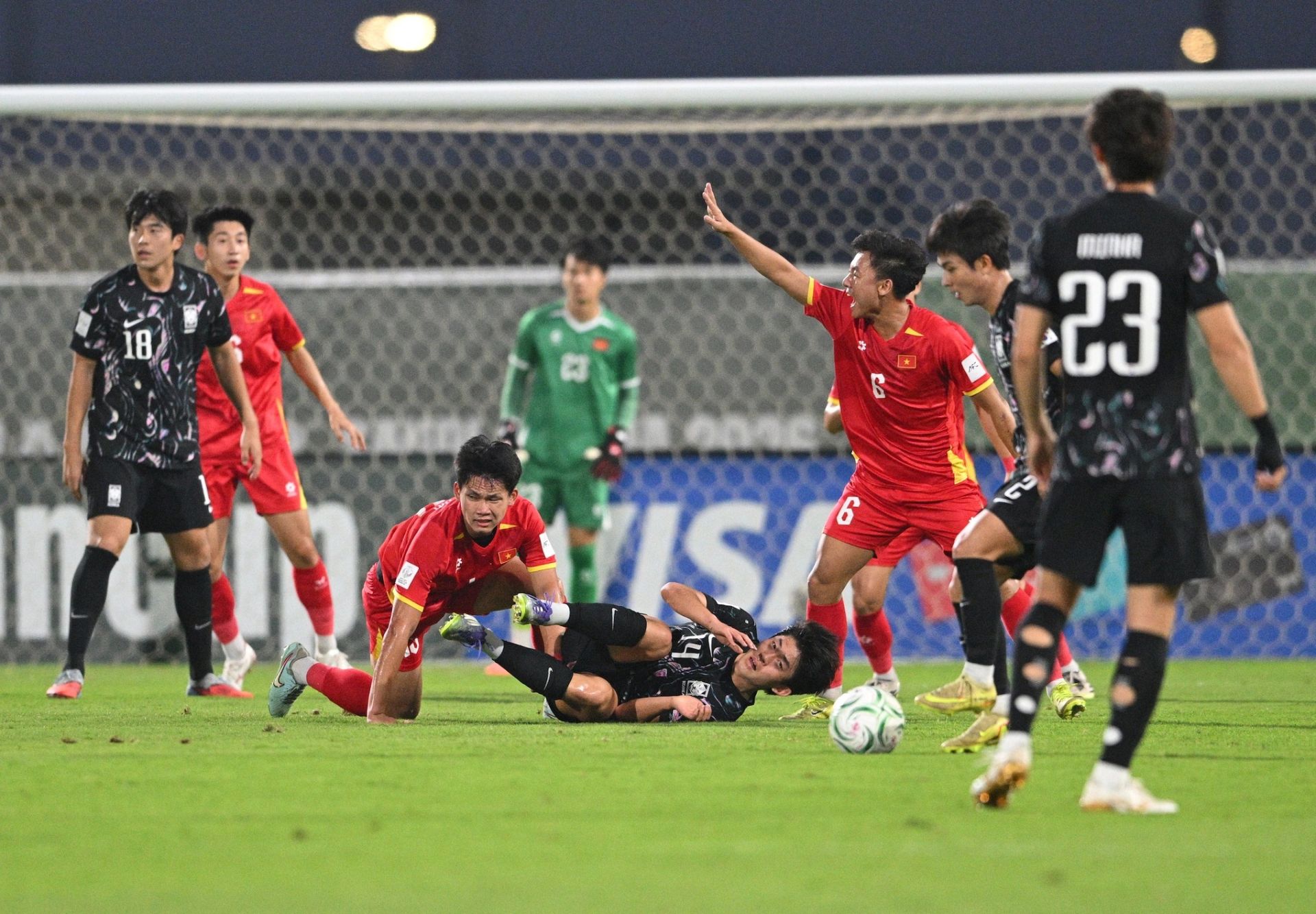 U23 Việt Nam gặp U23 Hàn Quốc ở tứ kết ASIAD 2026