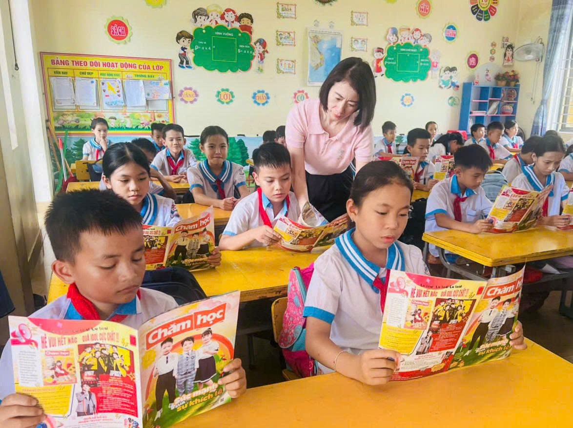 ph&aacute;t động phong tr&agrave;o &ldquo;Đọc v&agrave; l&agrave;m theo B&aacute;o Đội&rdquo;