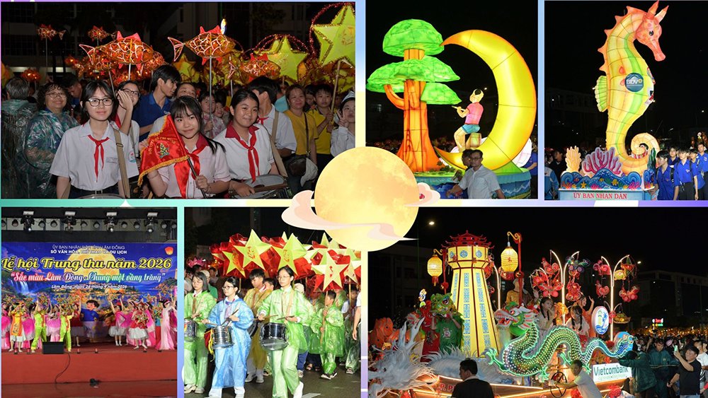 Rực rỡ sắc màu Trung thu Lâm Đồng