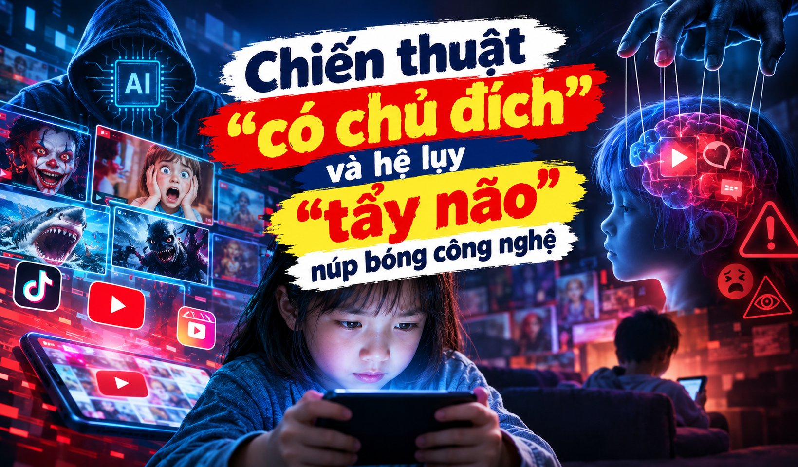 Kỳ 2: Chiến thuật "có chủ đích"  và hệ lụy "tẩy não" núp bóng công nghệ