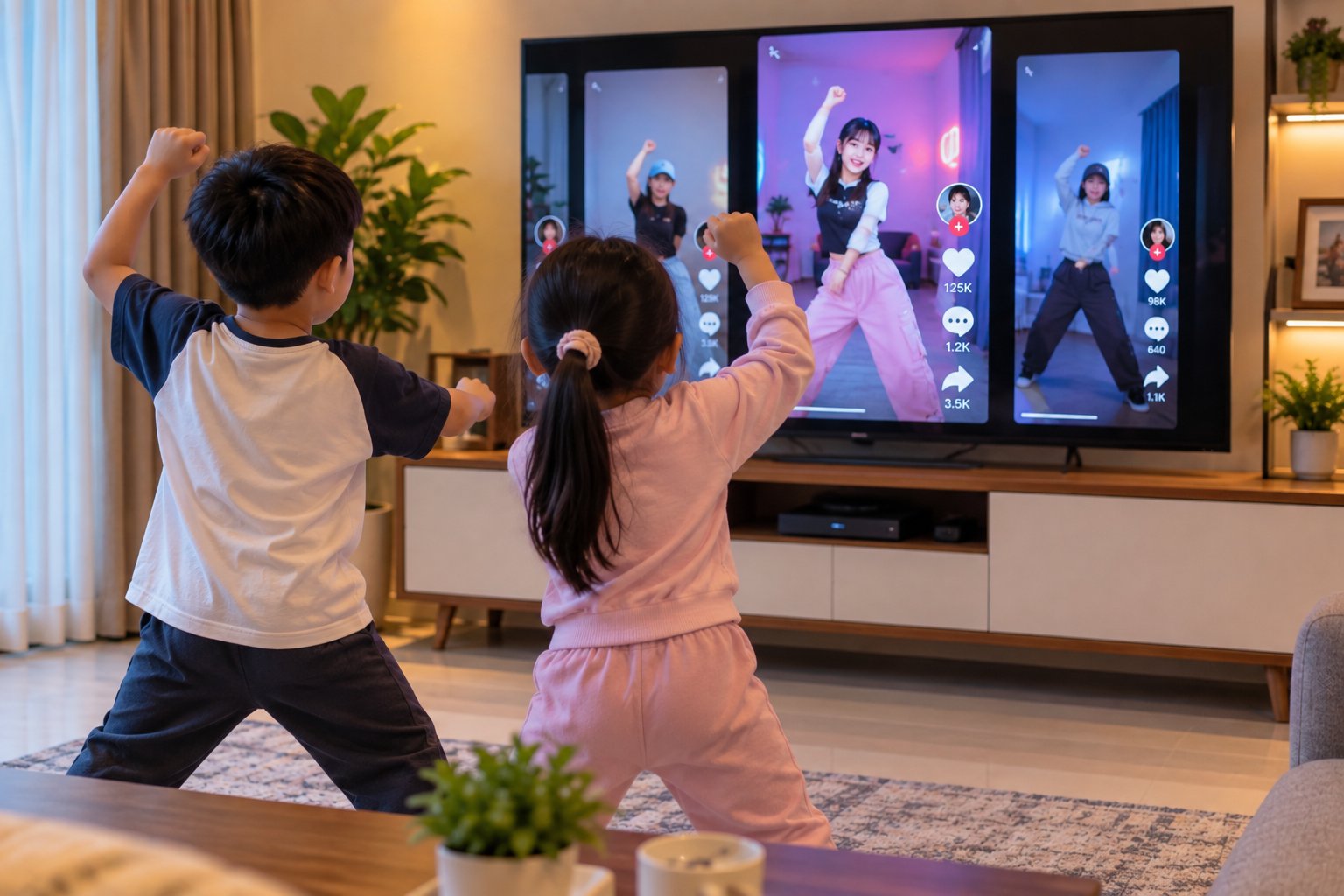 Trẻ em c&oacute; thể bị thu h&uacute;t bởi những nội dung, tr&agrave;o lưu tr&ecirc;n video ngắn.