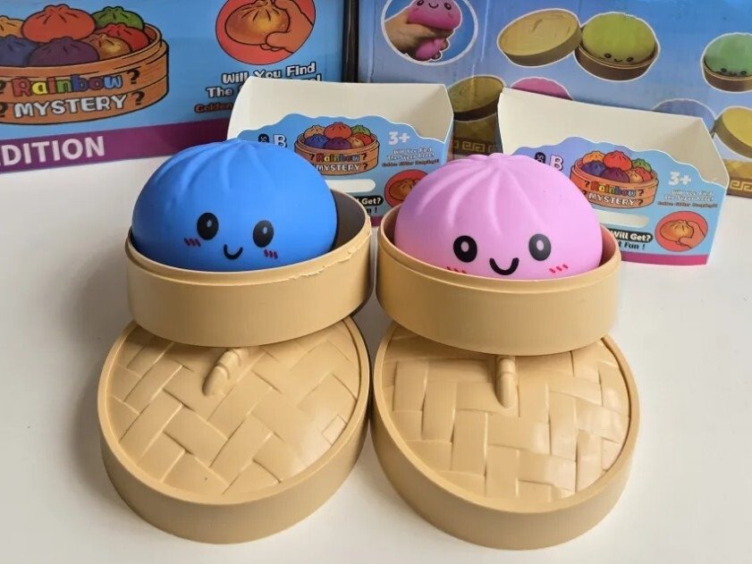 Đồ chơi b&oacute;p mềm h&igrave;nh b&aacute;nh bao GIHNJSI.