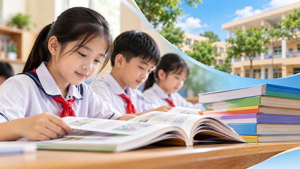Học sinh chuẩn bị có bộ sách giáo khoa mới từ năm học 2028-2029