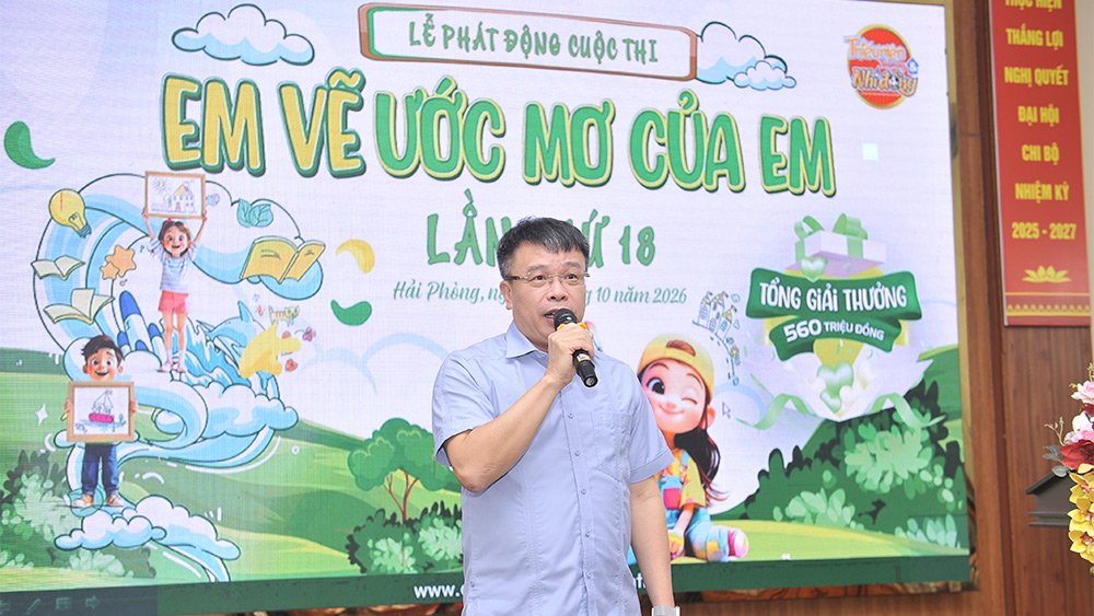 “Em vẽ ước mơ của em” lần thứ 18 đến với thành phố Hoa phượng đỏ