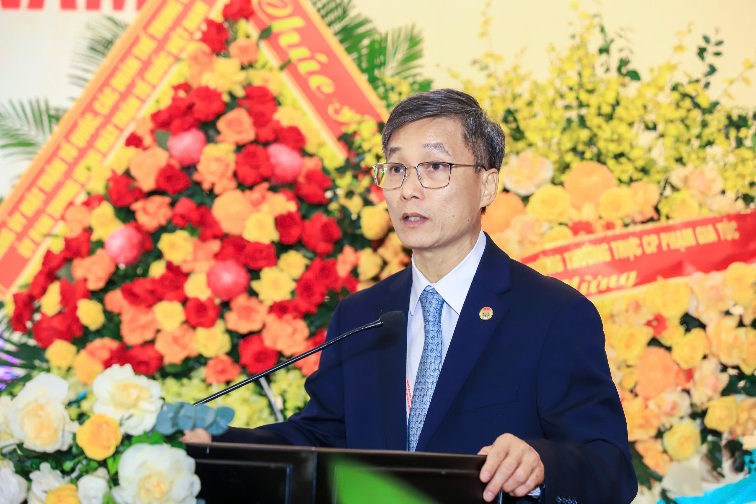 &Ocirc;ng Nguyễn Kh&aacute;nh Ngọc ph&aacute;t biểu tại Đại hội.