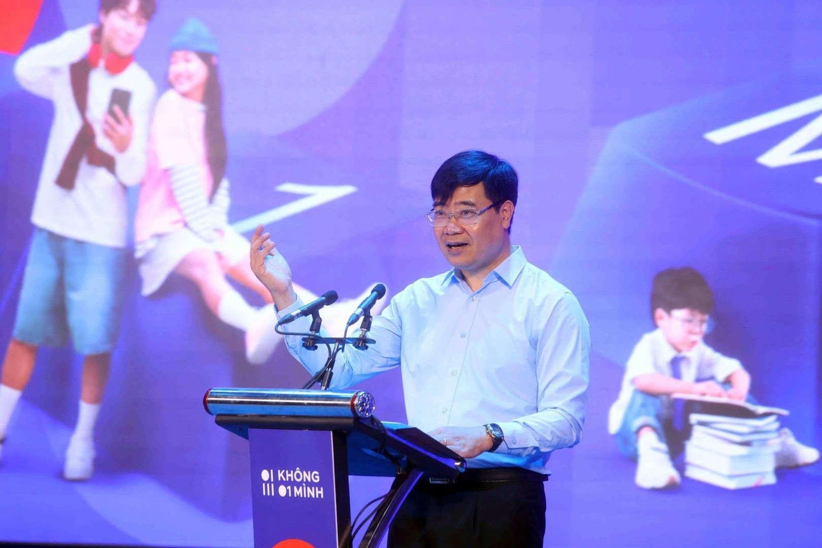 Đại t&aacute;, TS. Nguyễn Hồng Qu&acirc;n, Ph&oacute; Cục trưởng Cục An ninh mạng ph&aacute;t động Chiến dịch.